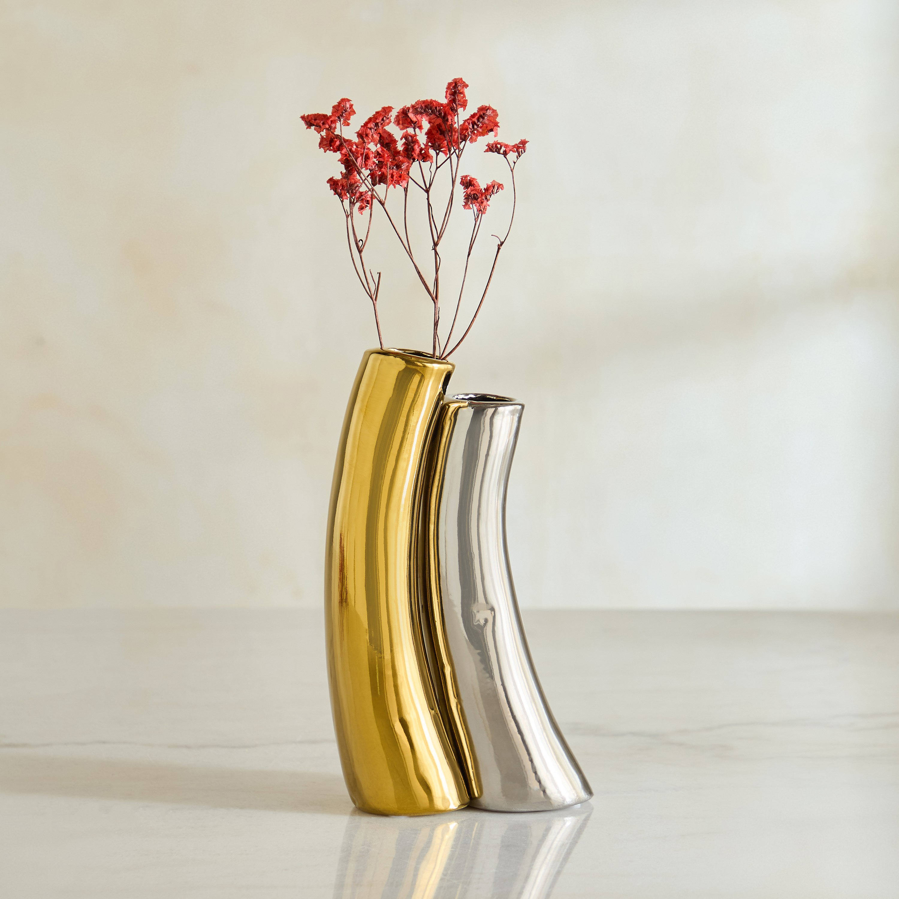 Aurum Titany Vianna Decorative Accent - 12.5x6.5x23 cm-hbxhomeware-homedecor-figurinesandornaments-image-1