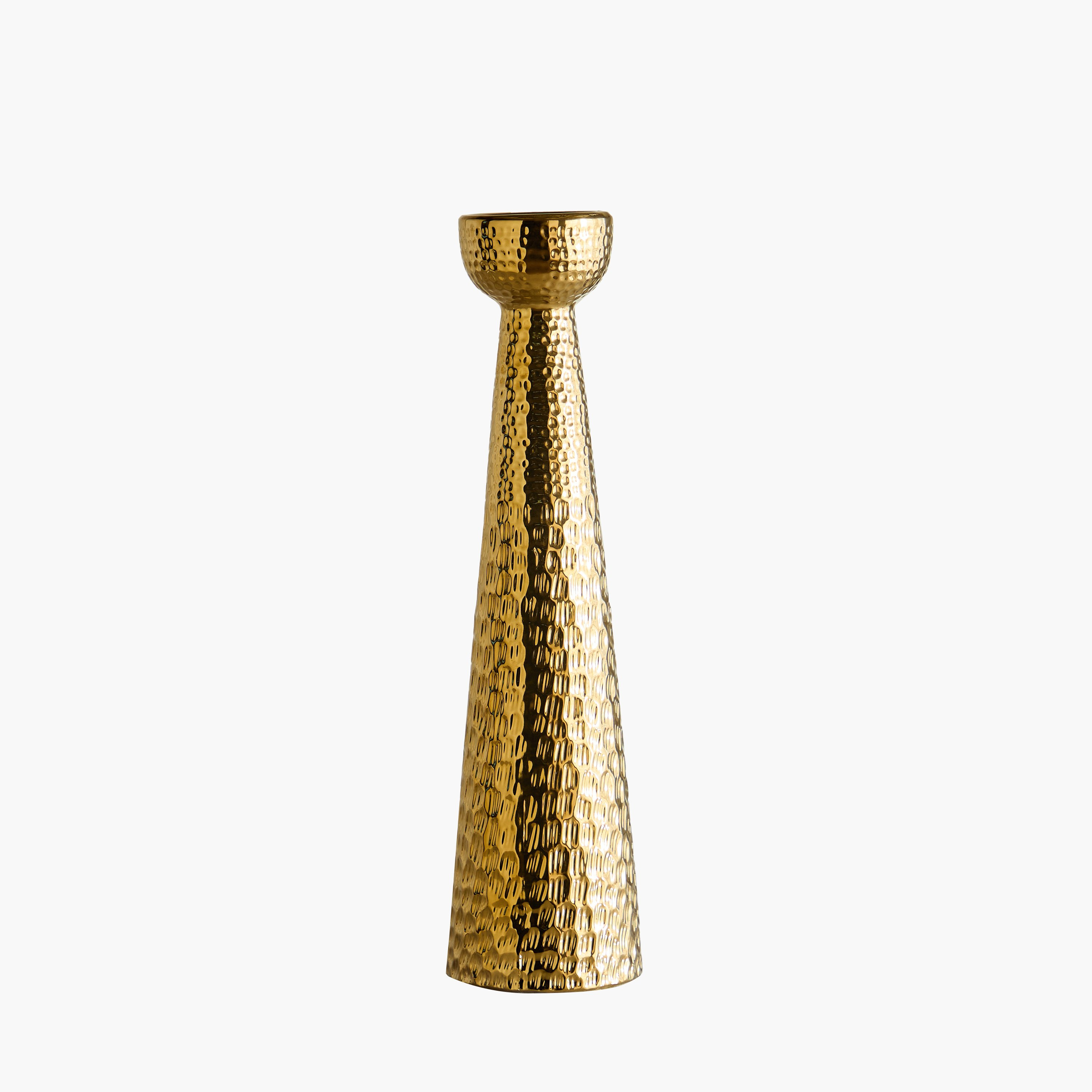Aurum Titany Vianna Decorative Pillar Candleholder - 14x13.5x54 cm-hbxlivingroom-decorandaccessories-candleholders-image-9