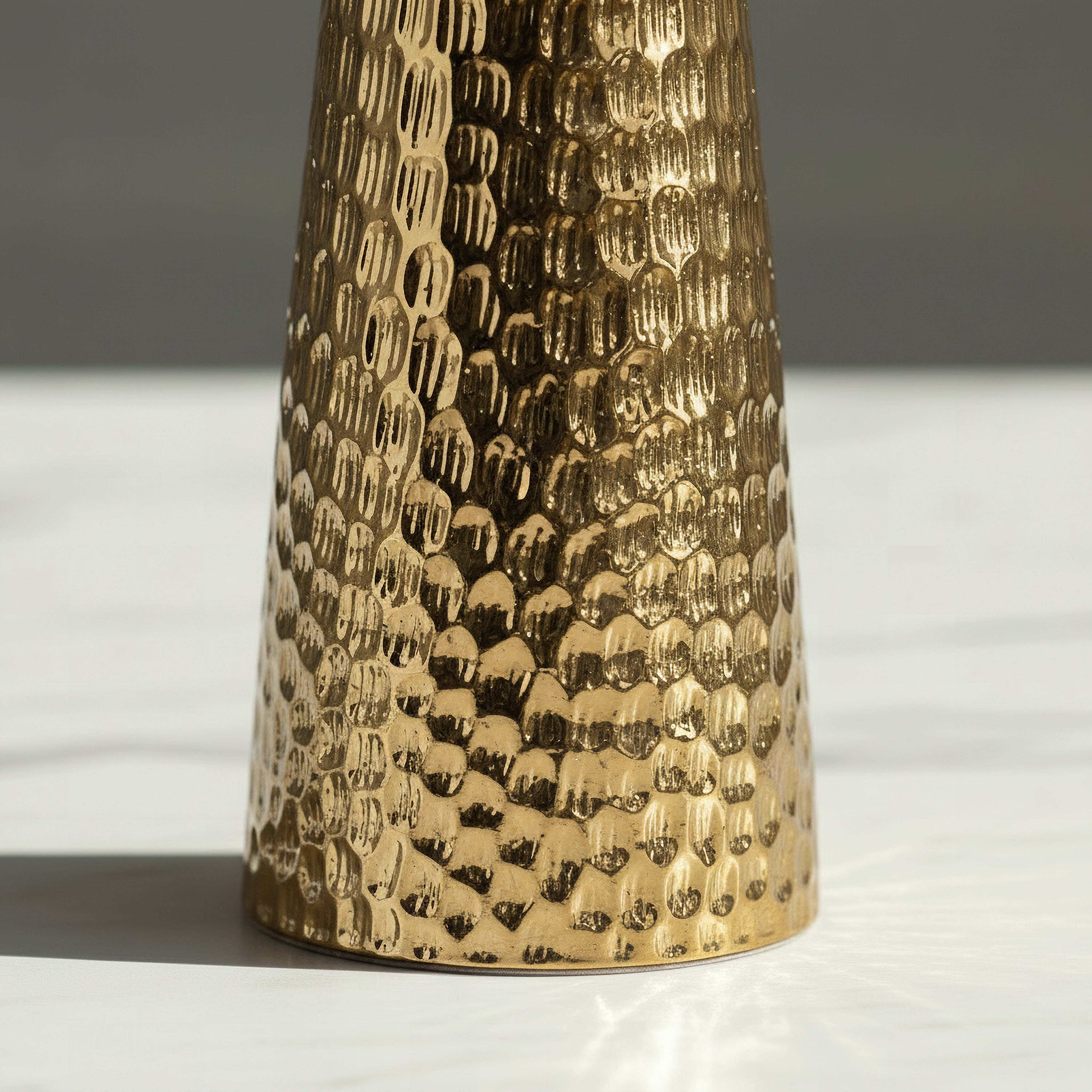 Aurum Titany Vianna Decorative Pillar Candleholder - 14x13.5x54 cm-hbxlivingroom-decorandaccessories-candleholders-image-3