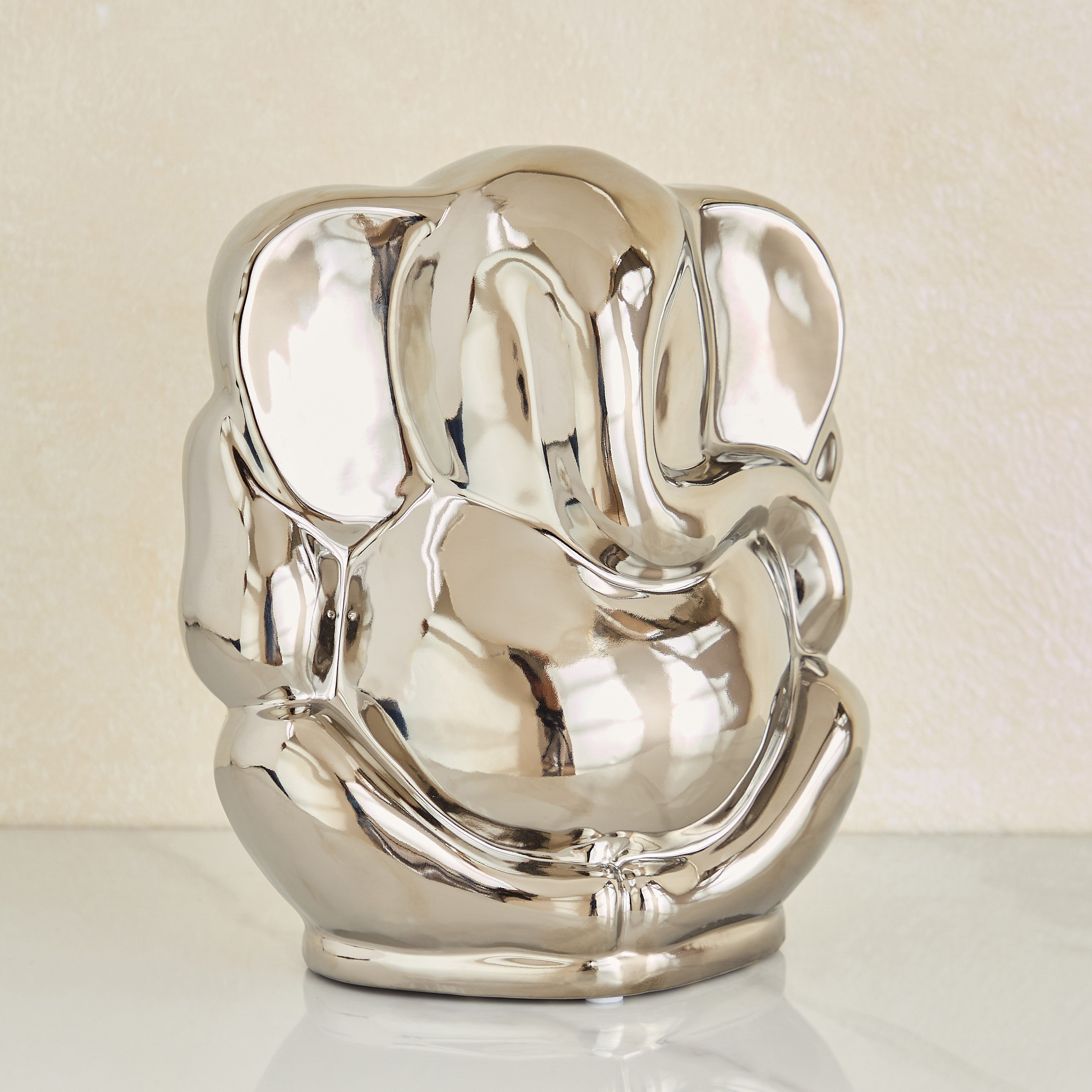 Aurum Fuse Ceramic Ganesha - 20x12x24 cm-hbxhomeware-homedecor-figurinesandornaments-image-5