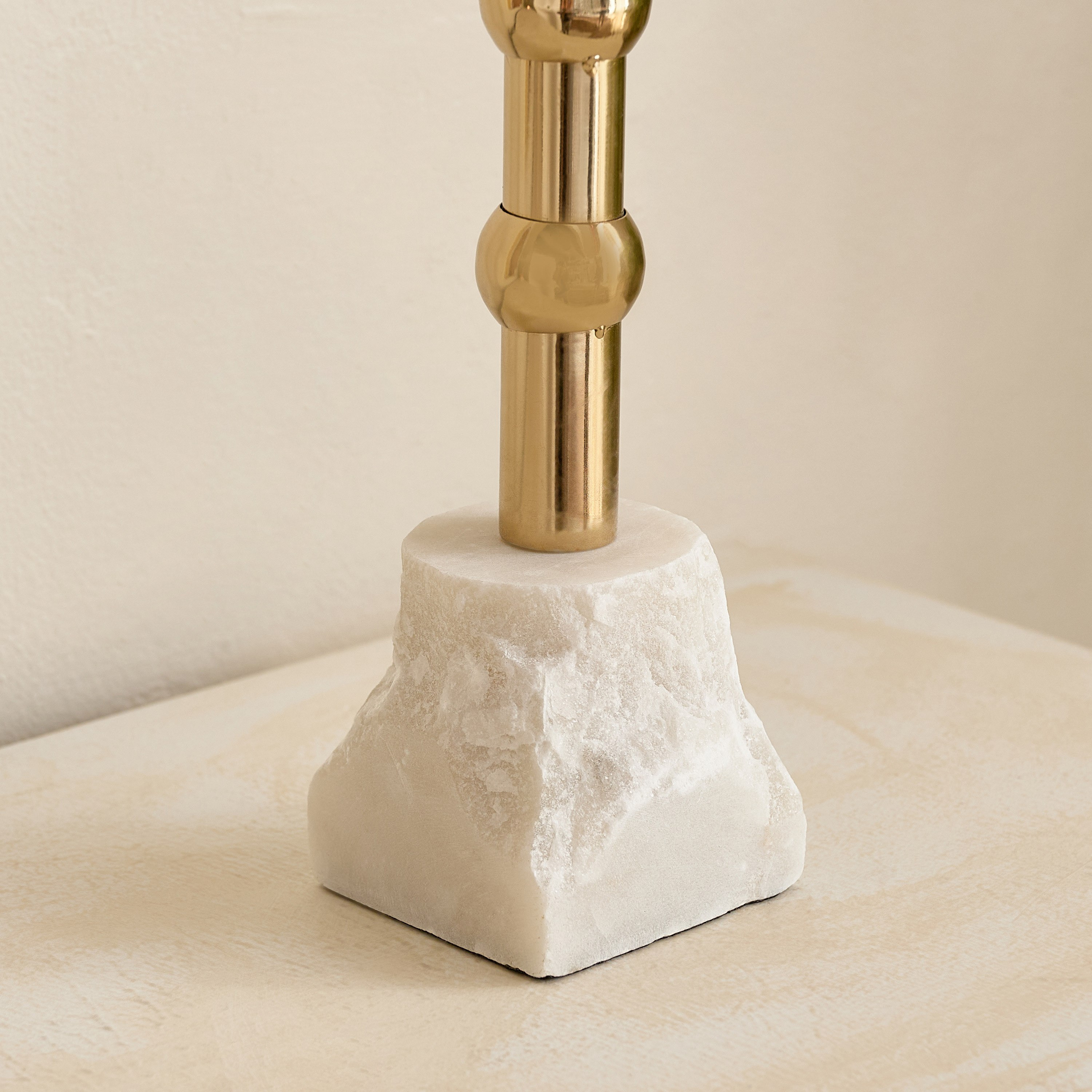 Casa Luxe Decorative Pillar Candleholder - 11x11x28 cm-hbxlivingroom-decorandaccessories-candleholders-image-8