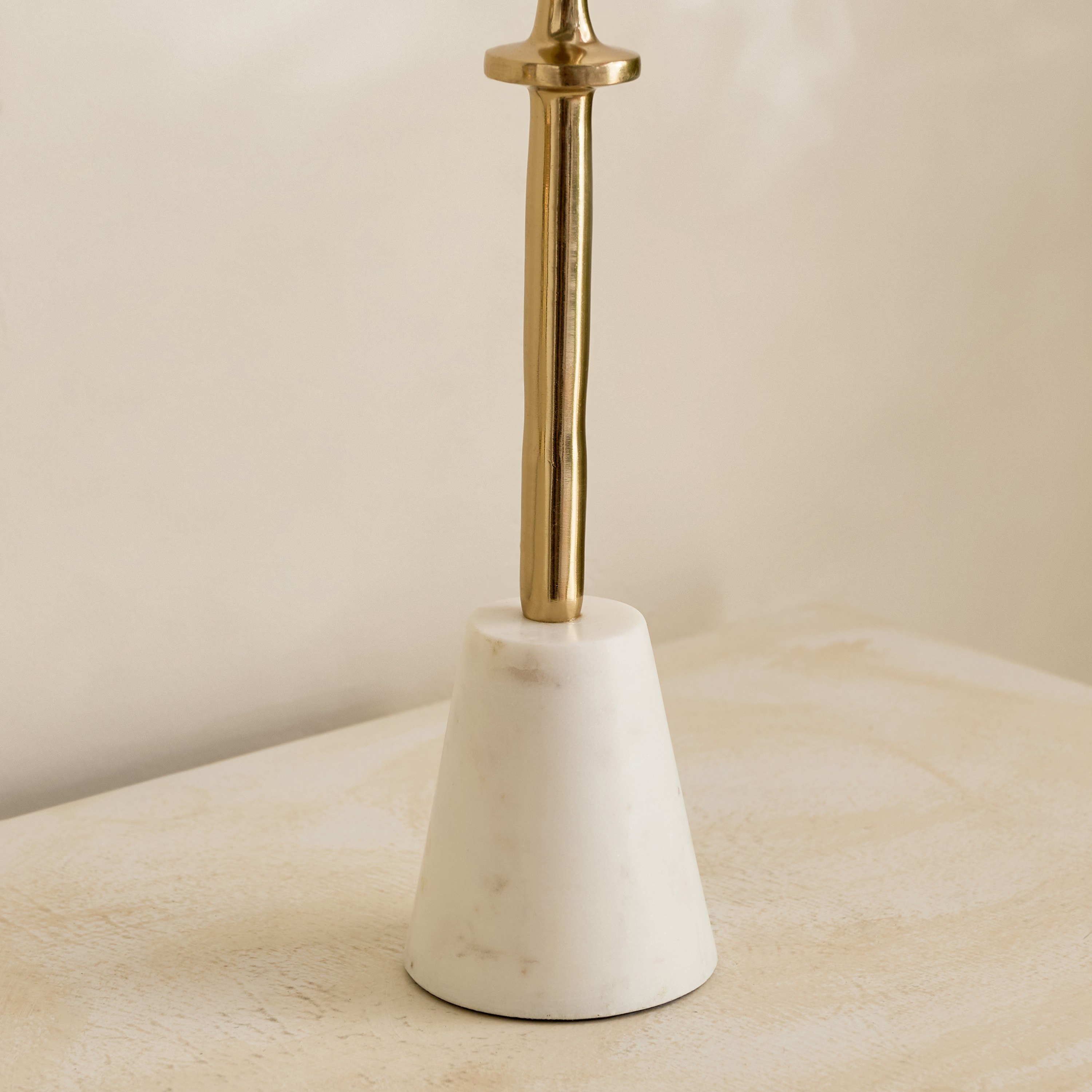 Casa Luxe Decorative Pillar Candleholder - 11x11x49 cm-hbxlivingroom-decorandaccessories-candleholders-image-9