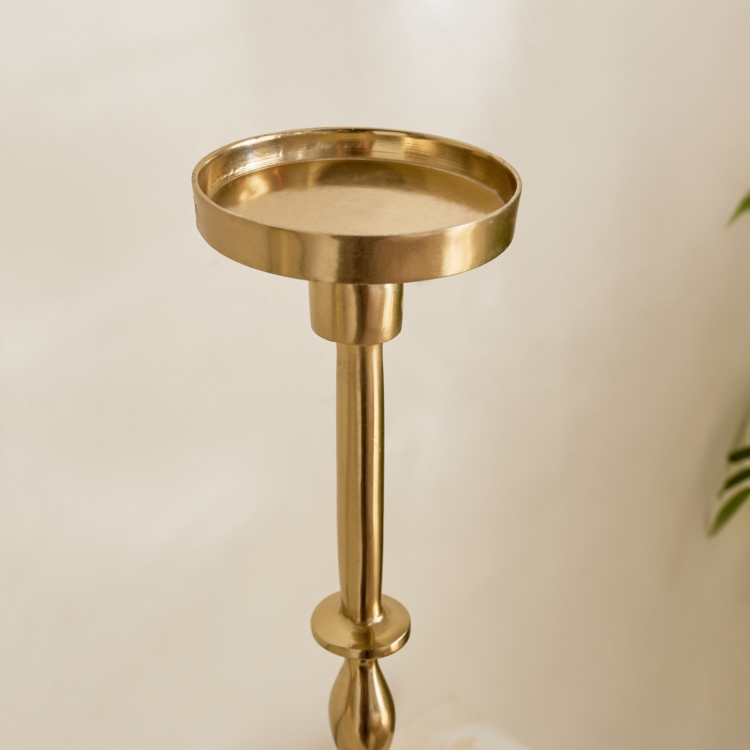 Casa Luxe Decorative Pillar Candleholder - 11x11x42 cm-hbxlivingroom-decorandaccessories-candleholders-image-8