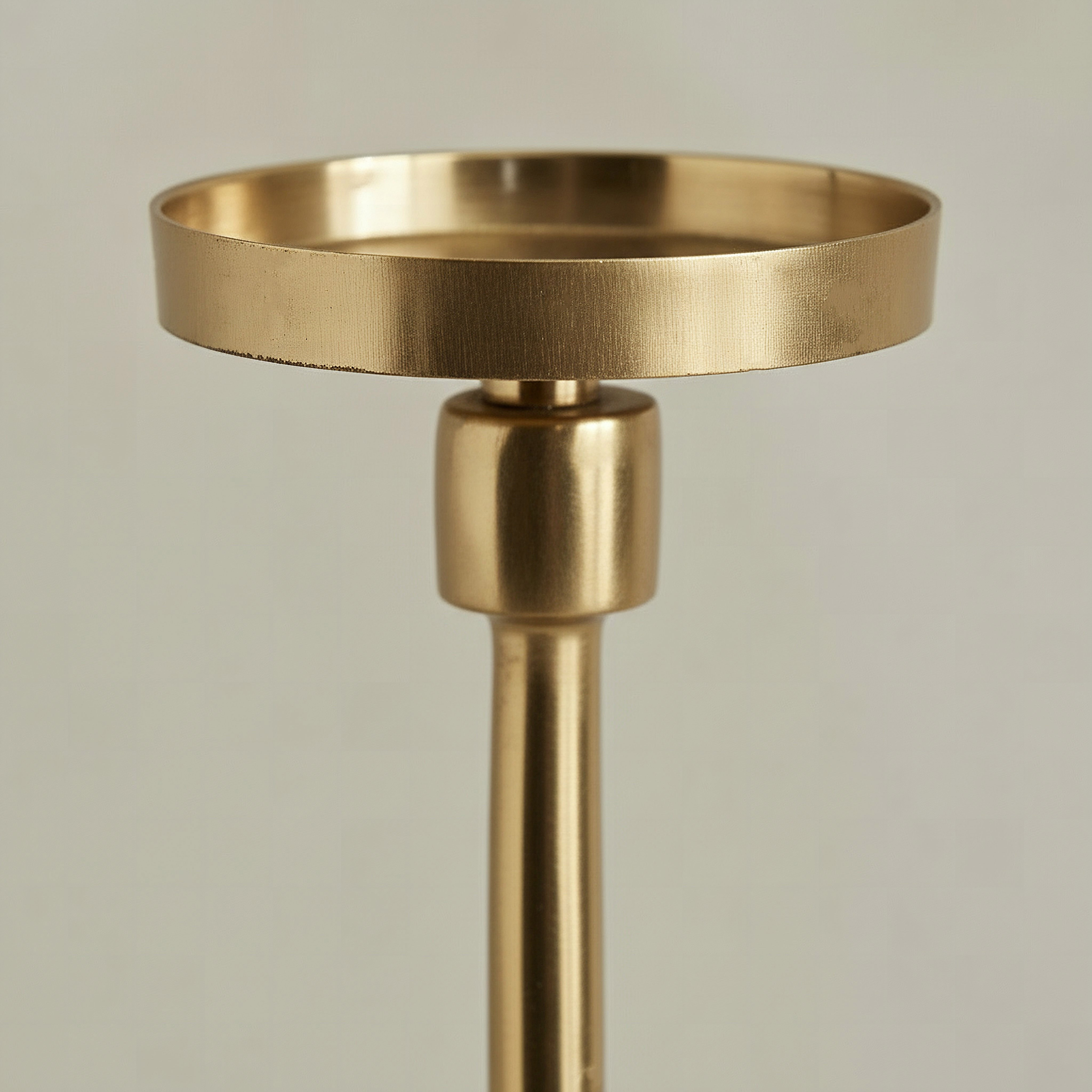 Casa Luxe Decorative Pillar Candleholder - 11x11x42 cm-hbxlivingroom-decorandaccessories-candleholders-image-3