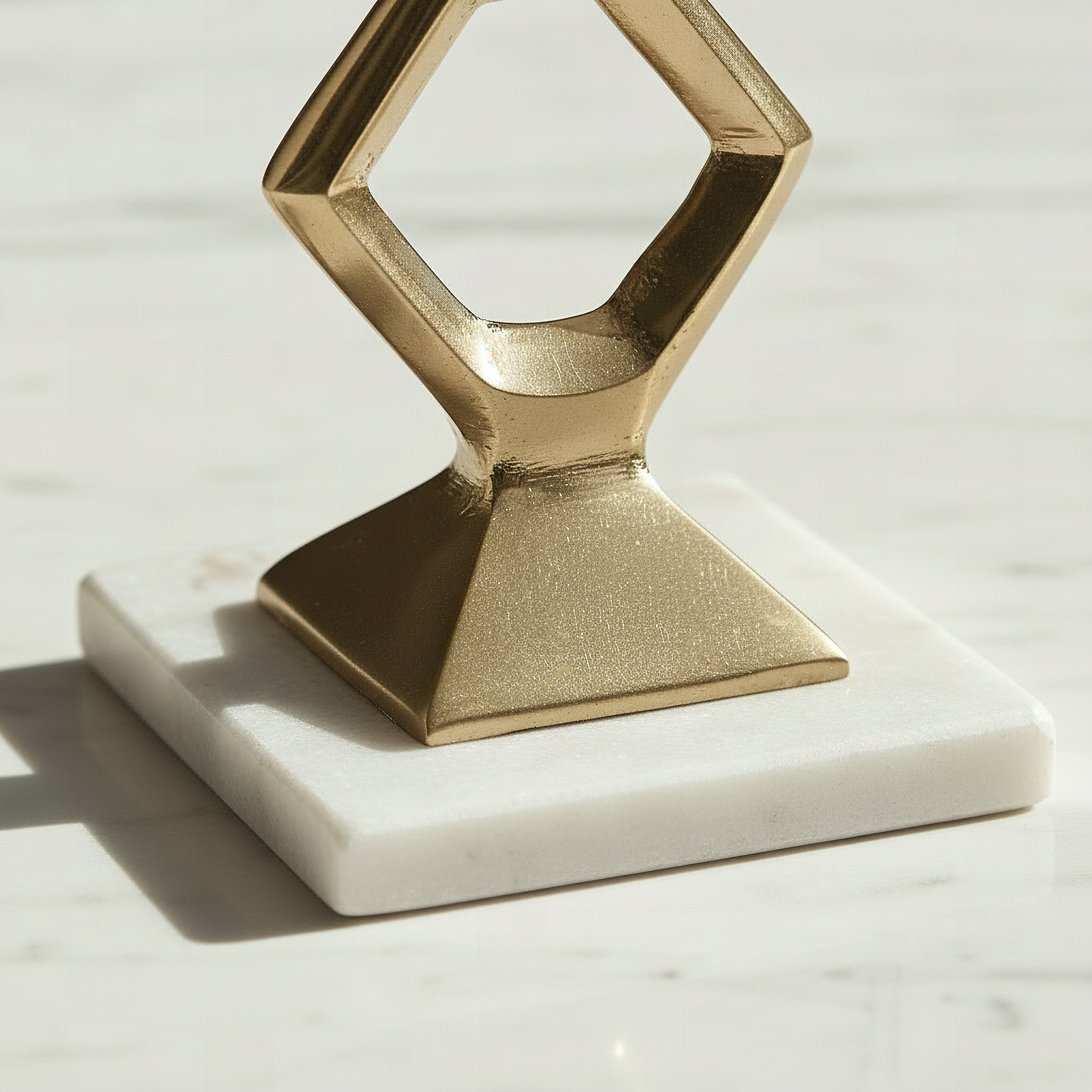 Casa Luxe Decorative Pillar Candleholder - 13x11x38.5 cm-hbxlivingroom-decorandaccessories-candleholders-image-3