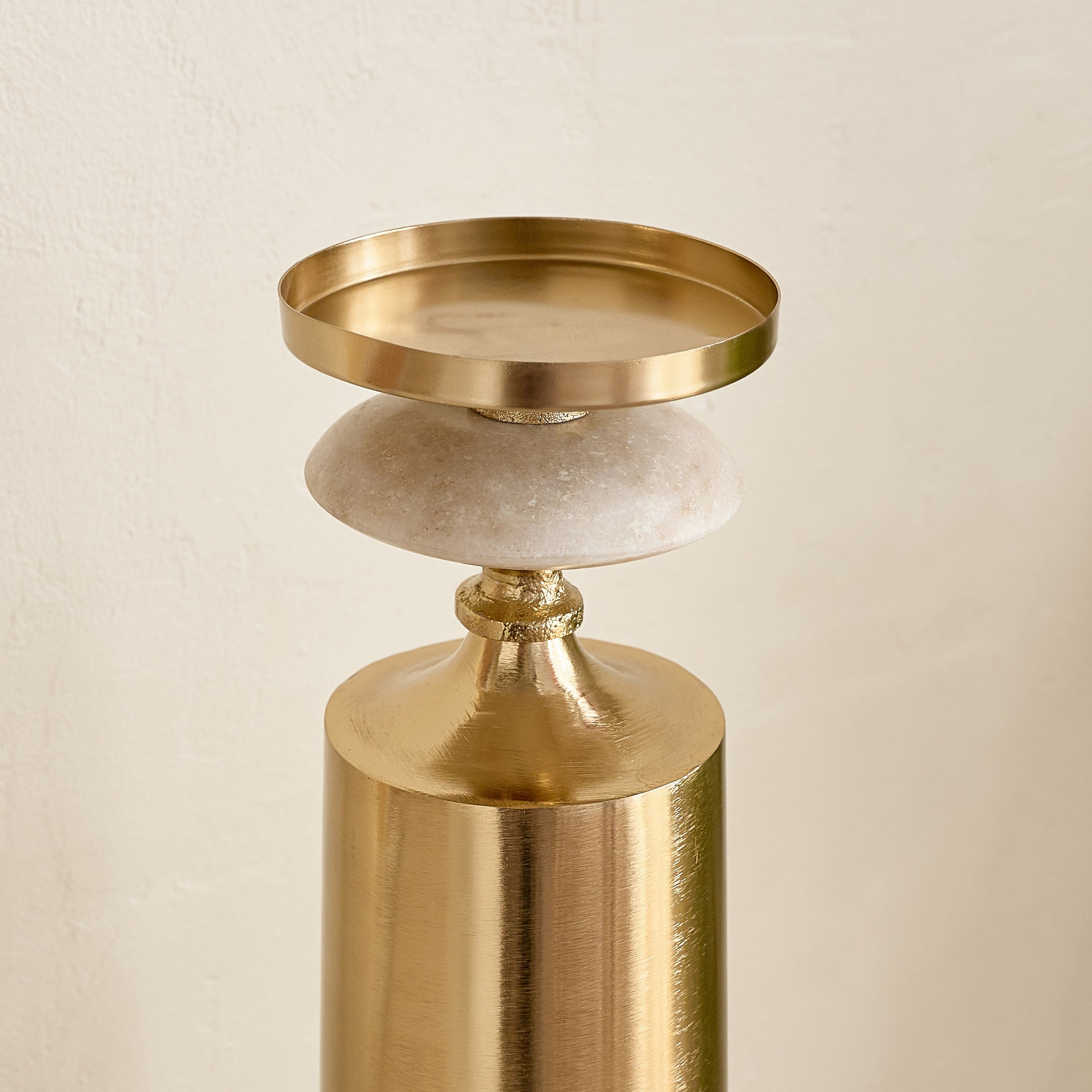 حامل شموع عمودية للديكور من كاسا لوكس - 11x11x31 سم-hbxlivingroom-decorandaccessories-candleholders-image-8