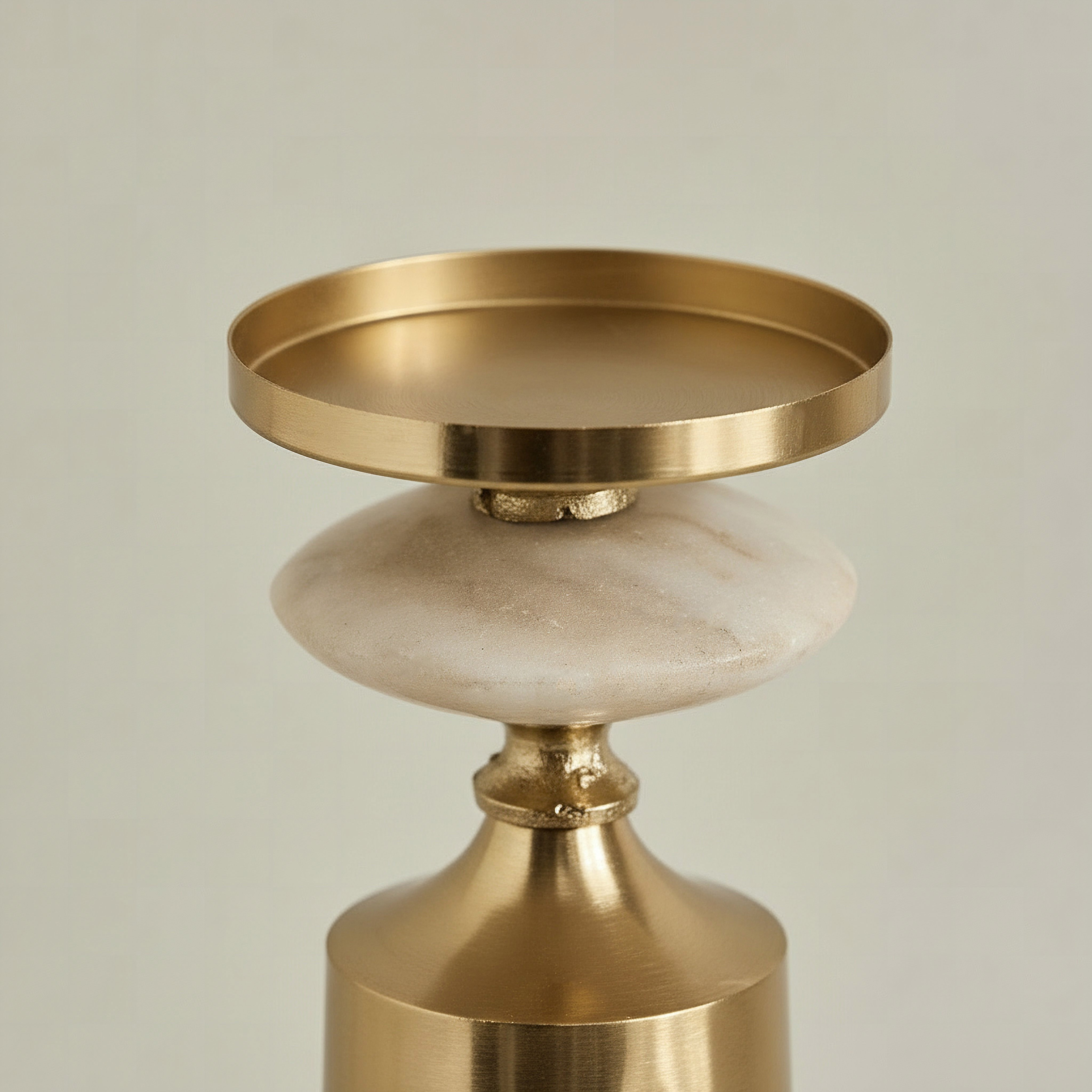 حامل شموع عمودية للديكور من كاسا لوكس - 11x11x31 سم-hbxlivingroom-decorandaccessories-candleholders-image-3