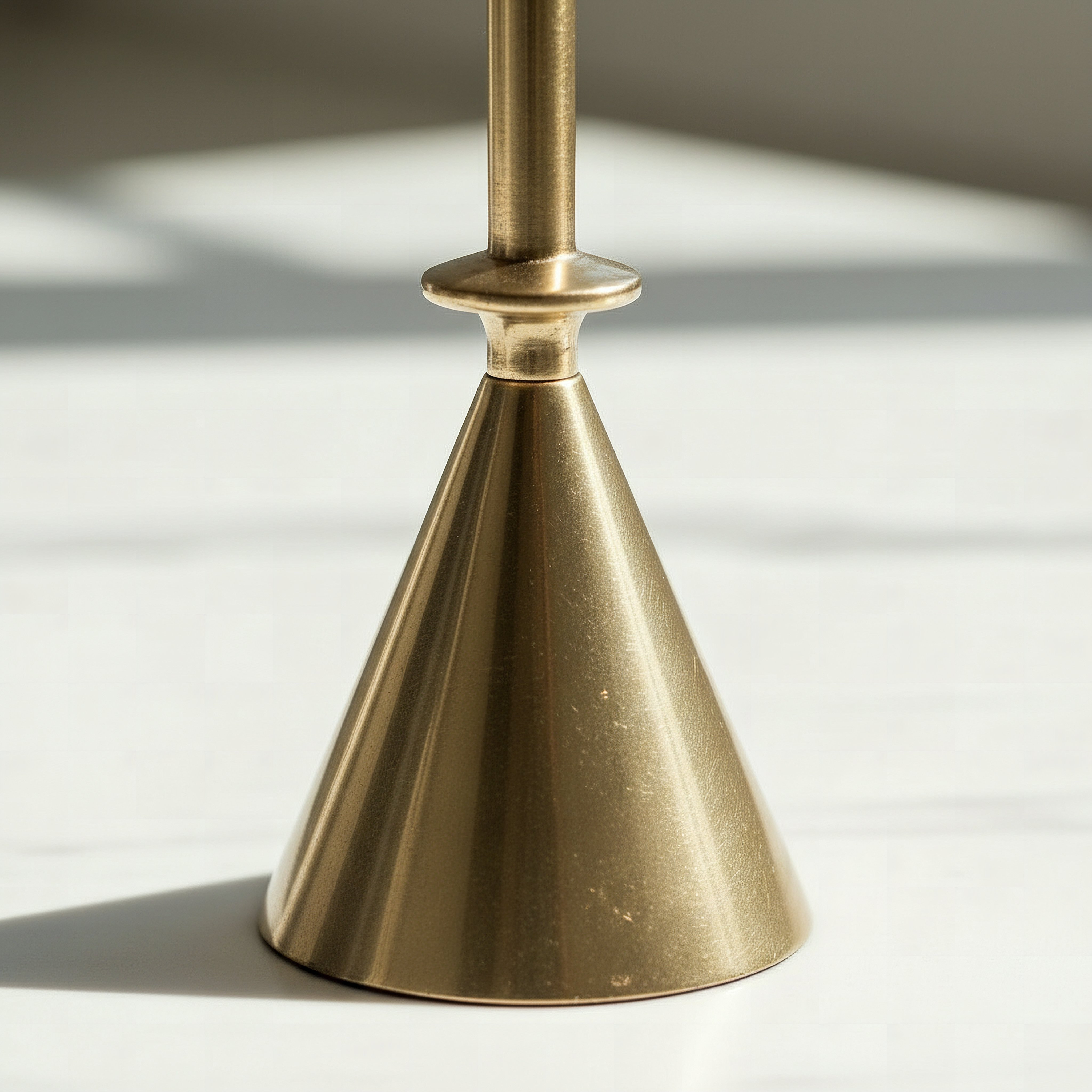 Casa Luxe Decorative Pillar Candleholder - 11.5x11.5x48 cm-hbxlivingroom-decorandaccessories-candleholders-image-4