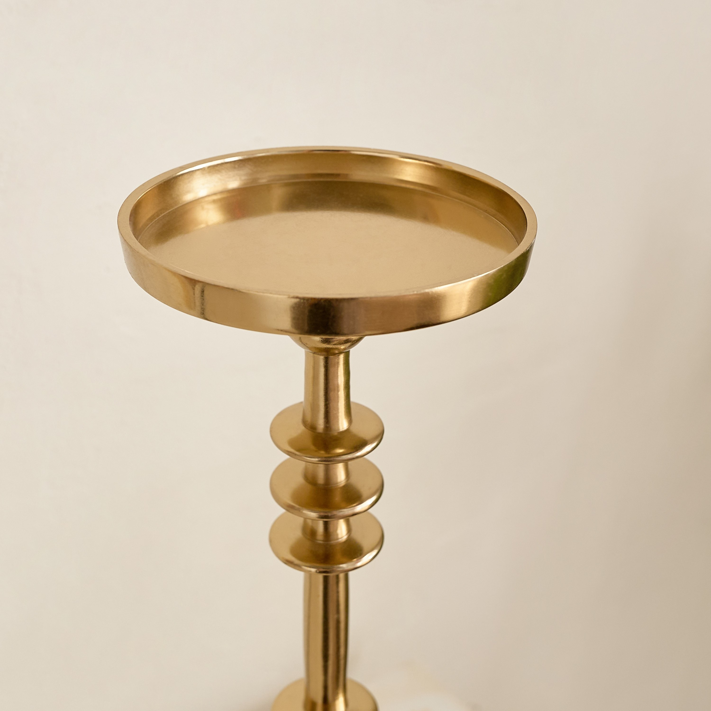 Casa Luxe Decorative Pillar Candleholder - 11.5x11.5x48 cm-hbxlivingroom-decorandaccessories-candleholders-image-8