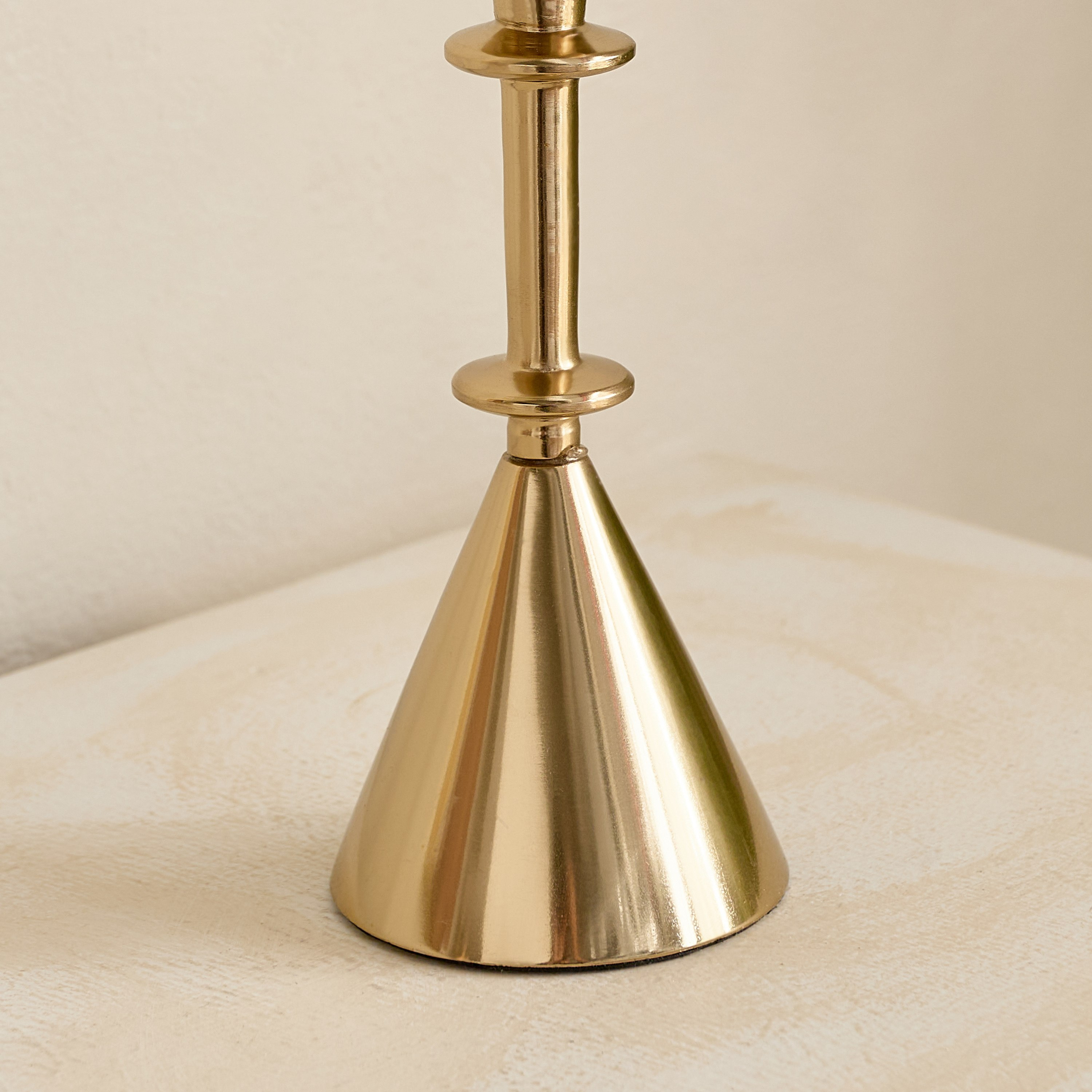 Casa Luxe Decorative Pillar Candleholder - 11.5x11.5x48 cm-hbxlivingroom-decorandaccessories-candleholders-image-9
