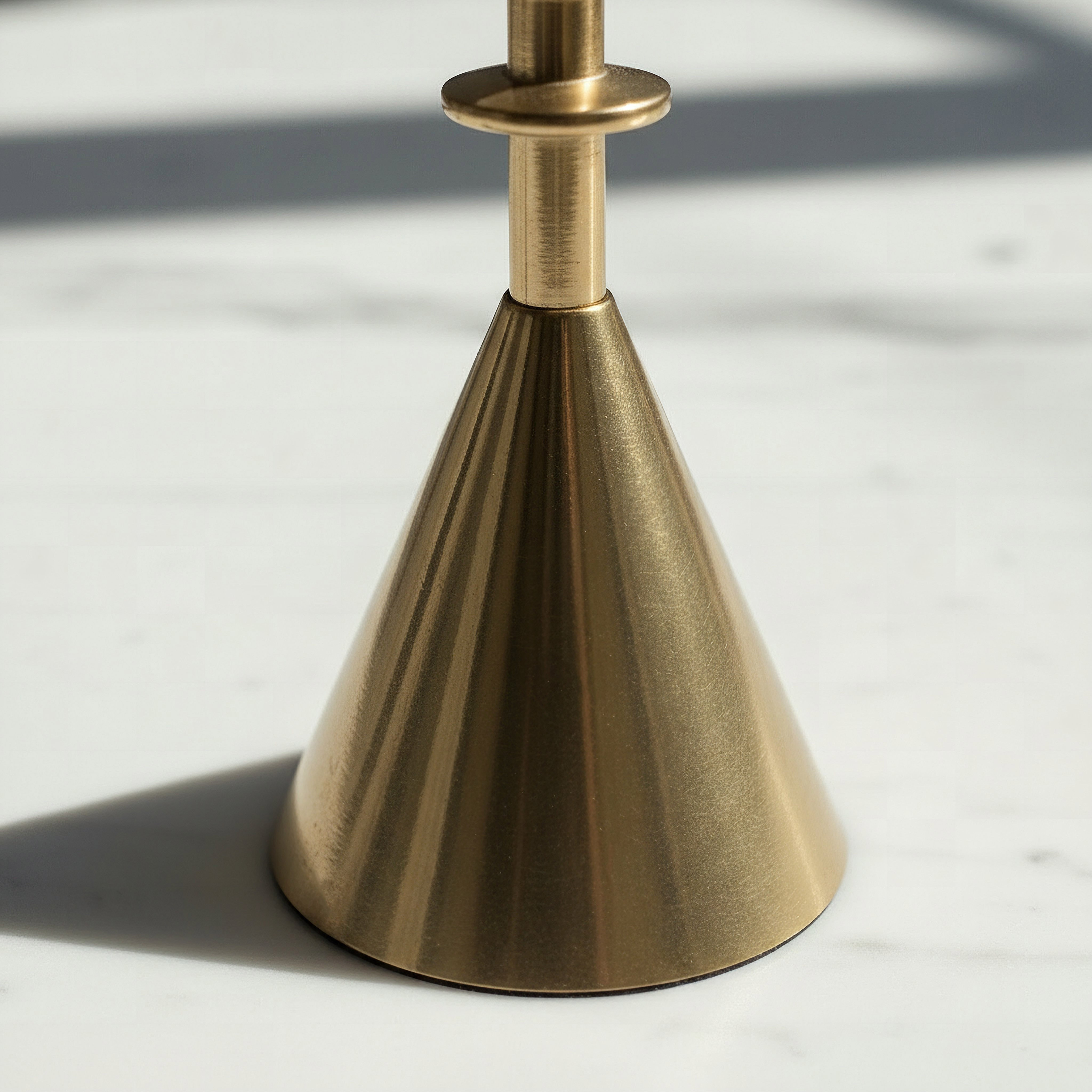 Casa Luxe Decorative Pillar Candleholder - 11.5x11.5x41 cm-hbxlivingroom-decorandaccessories-candleholders-image-3