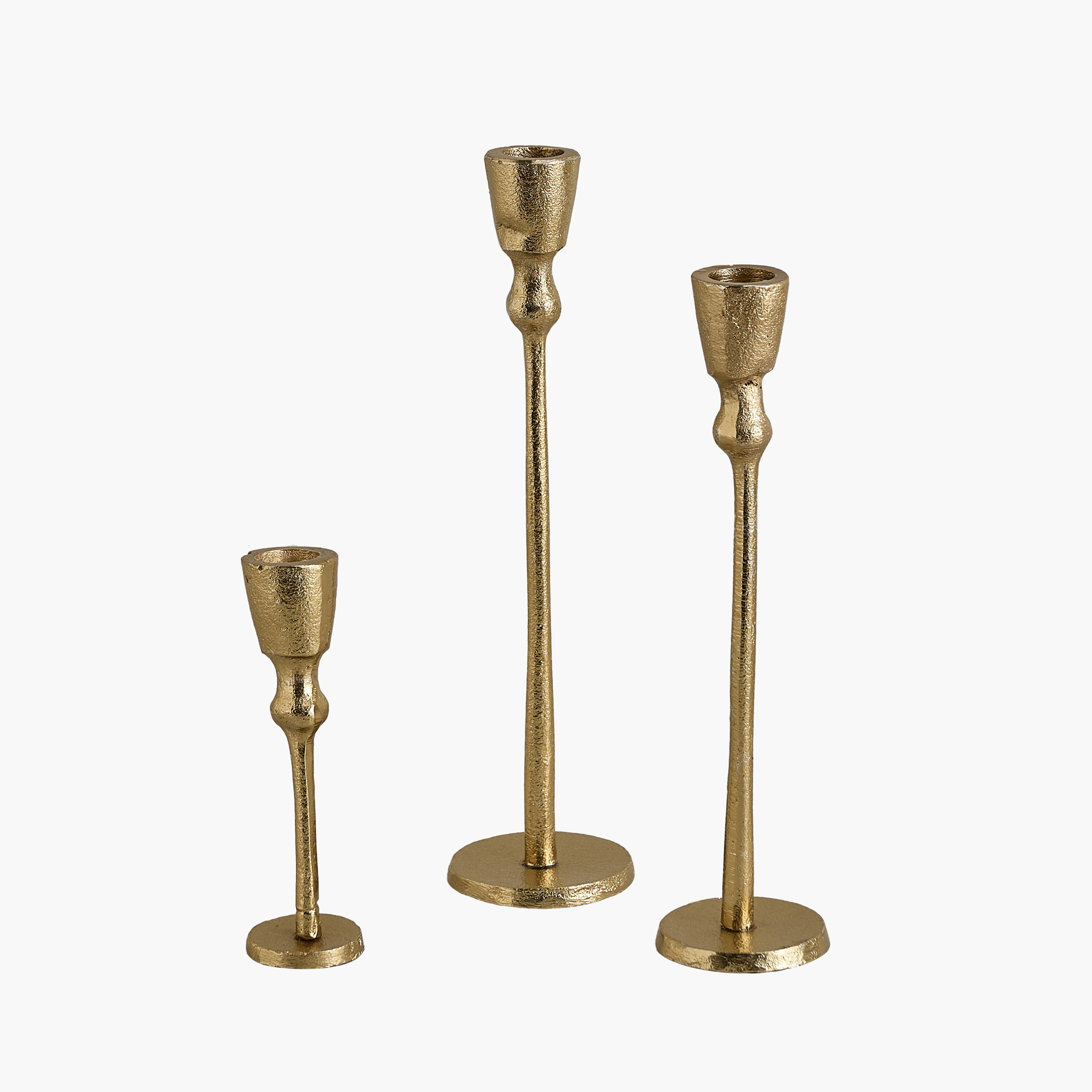 حامل شموع رفيعة مزينة فيولا من كاسا لوكس - طقم 3 قطع-hbxlivingroom-decorandaccessories-candleholders-image-8