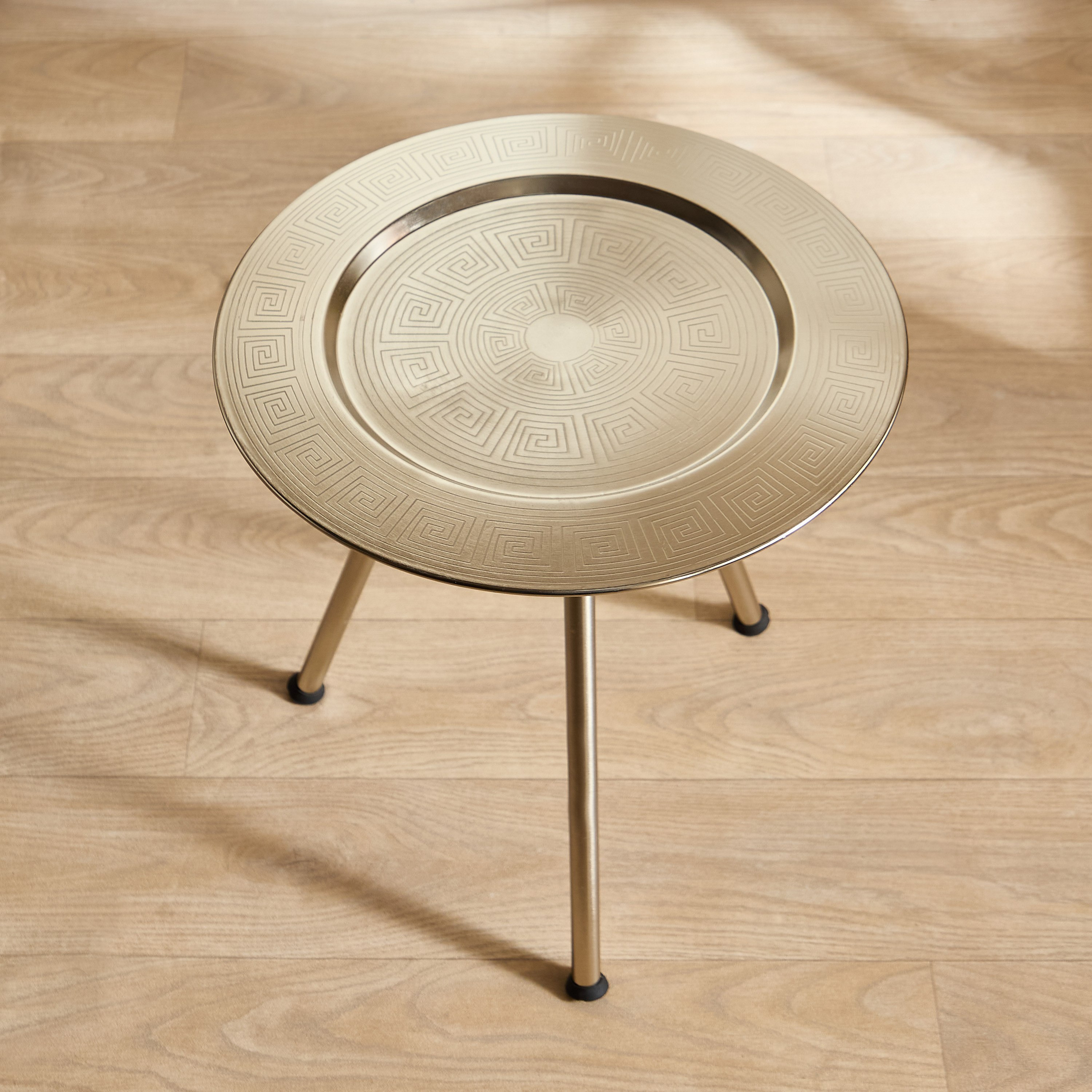 Isaba Marlina Decorative Tray Table - 41x41x45 cm-hbxdecorandfurnishings-tabletop-serveware-image-3