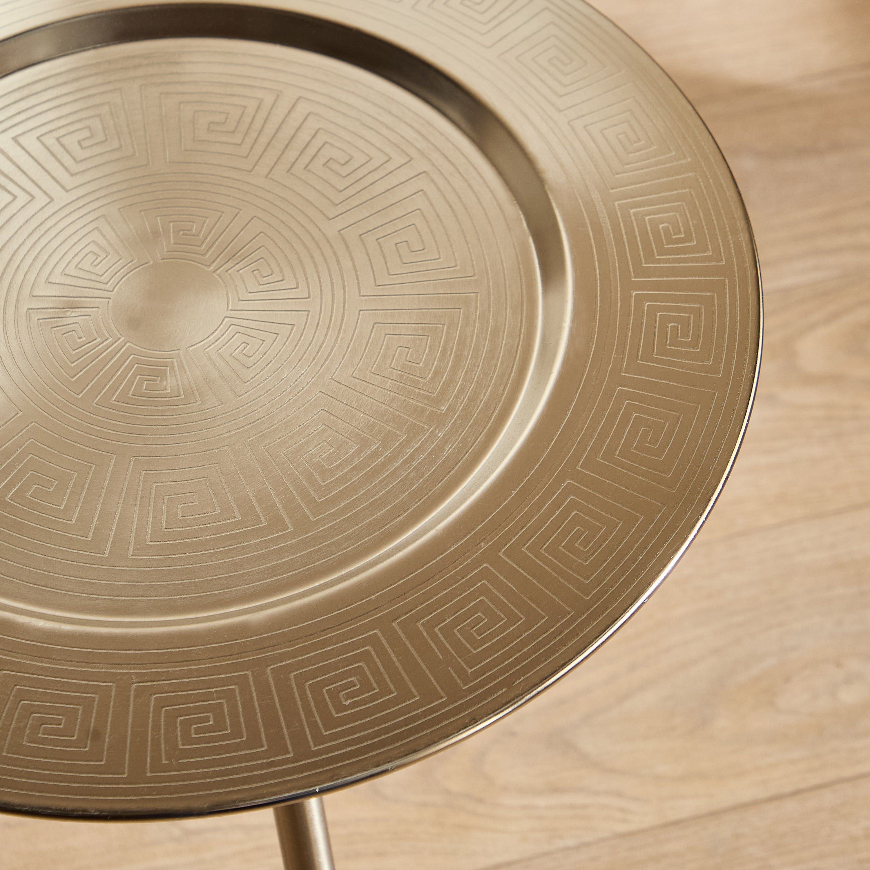 Isaba Marlina Decorative Tray Table - 41x41x45 cm-hbxdecorandfurnishings-tabletop-serveware-image-4
