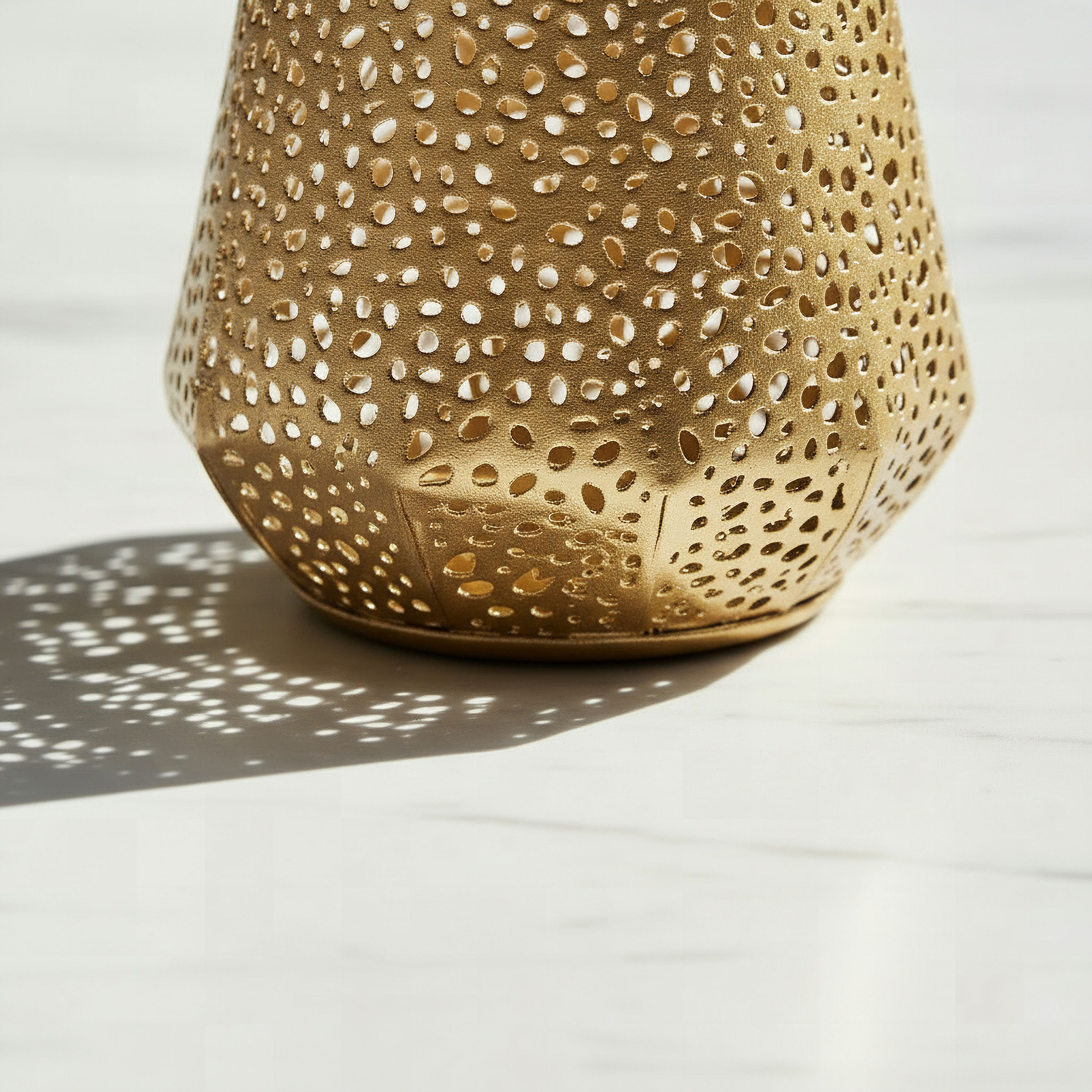 Isaba Marlina Decorative Tealight Candleholder - 10x10x11.50 cm-hbxlivingroom-decorandaccessories-candleholders-image-4