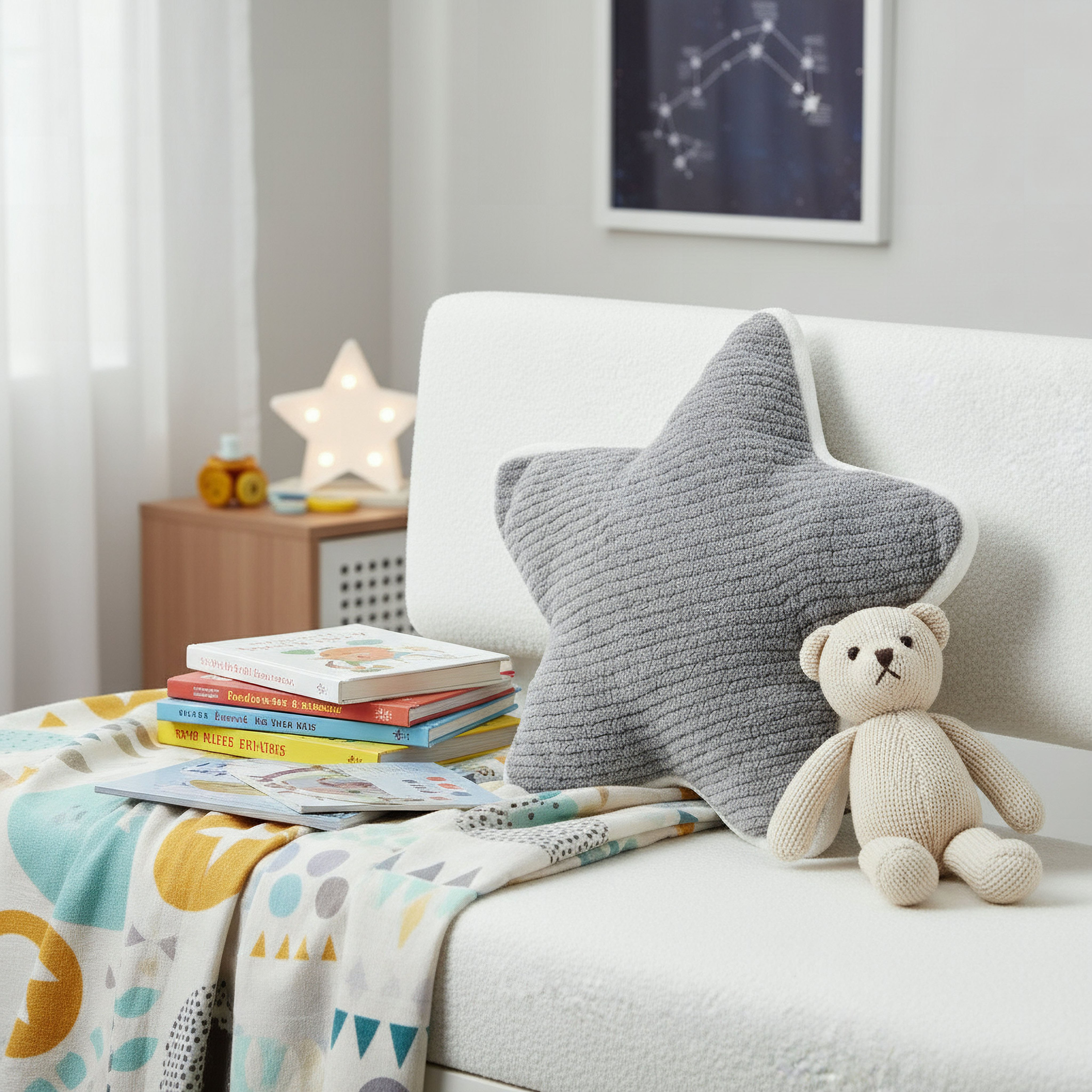 وسادة بتصميم نجمة من سينتورا - 40x40 سم-hbxhomeware-hbxkidsandyouth-image-4