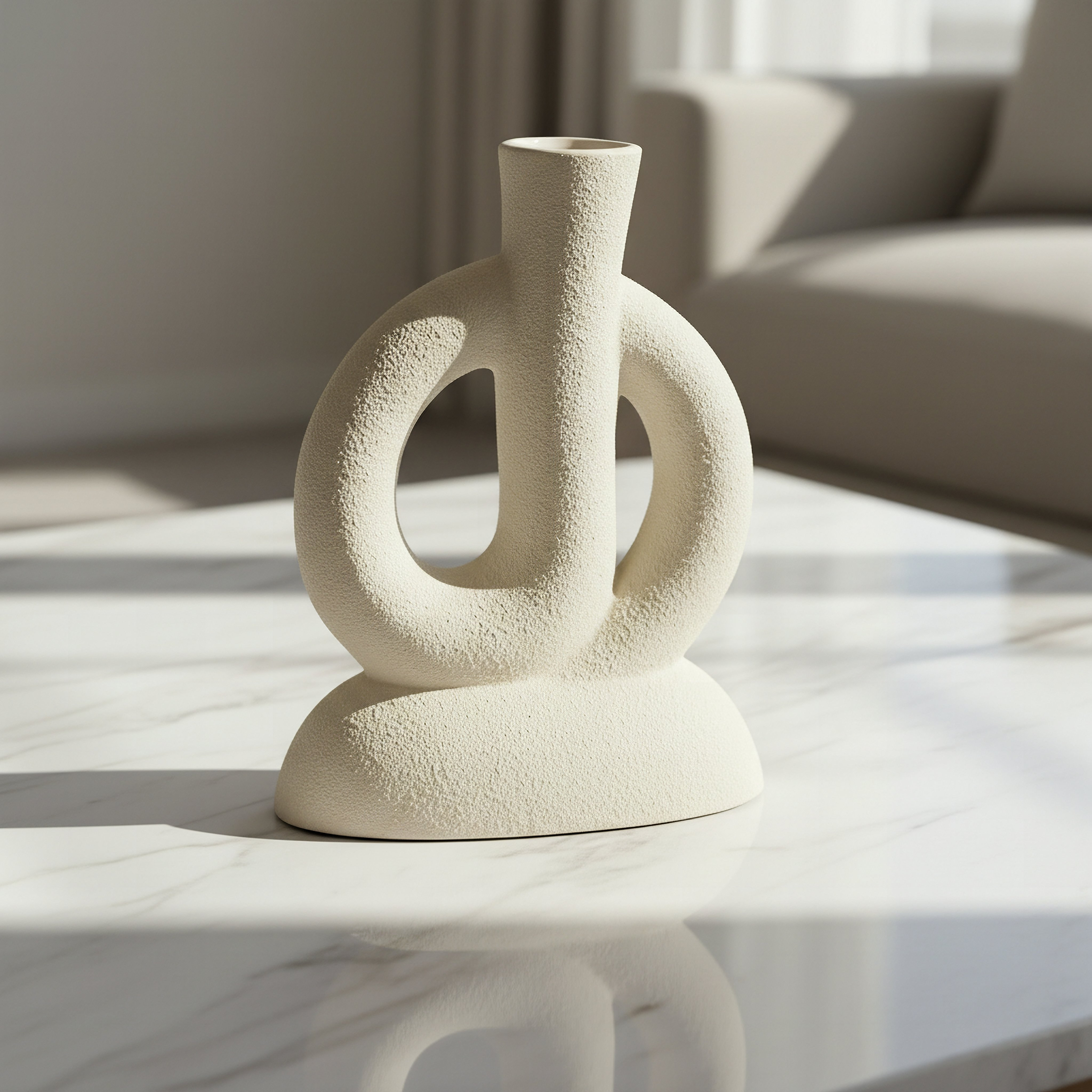 Umber Alora Decorative Vase - 17x8.3x23 cm-hbxbedroom-decorandaccessories-vases-image-1