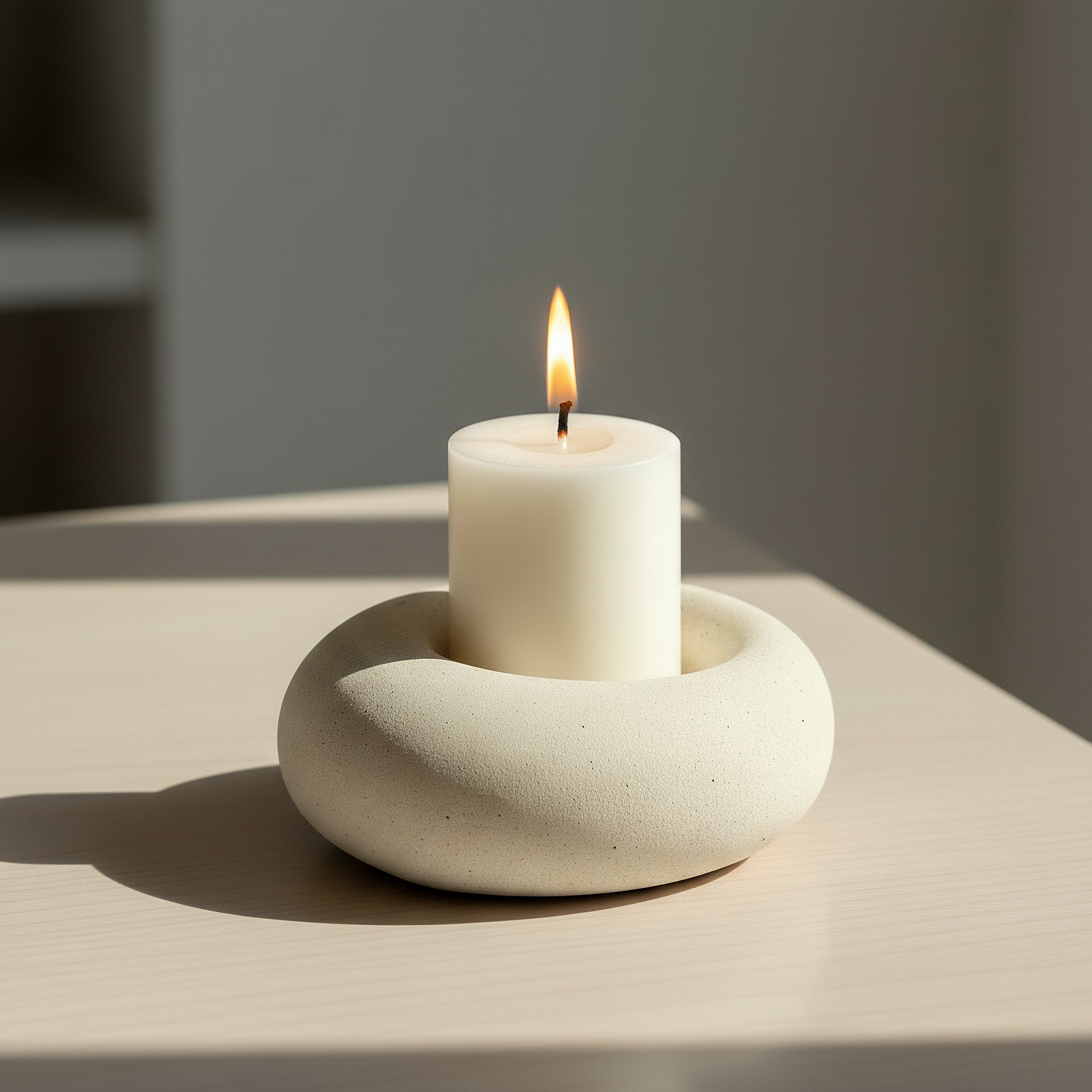 Umber Alora Decorative Tealight Holder - 12x11x5 cm-hbxlivingroom-decorandaccessories-candleholders-image-2