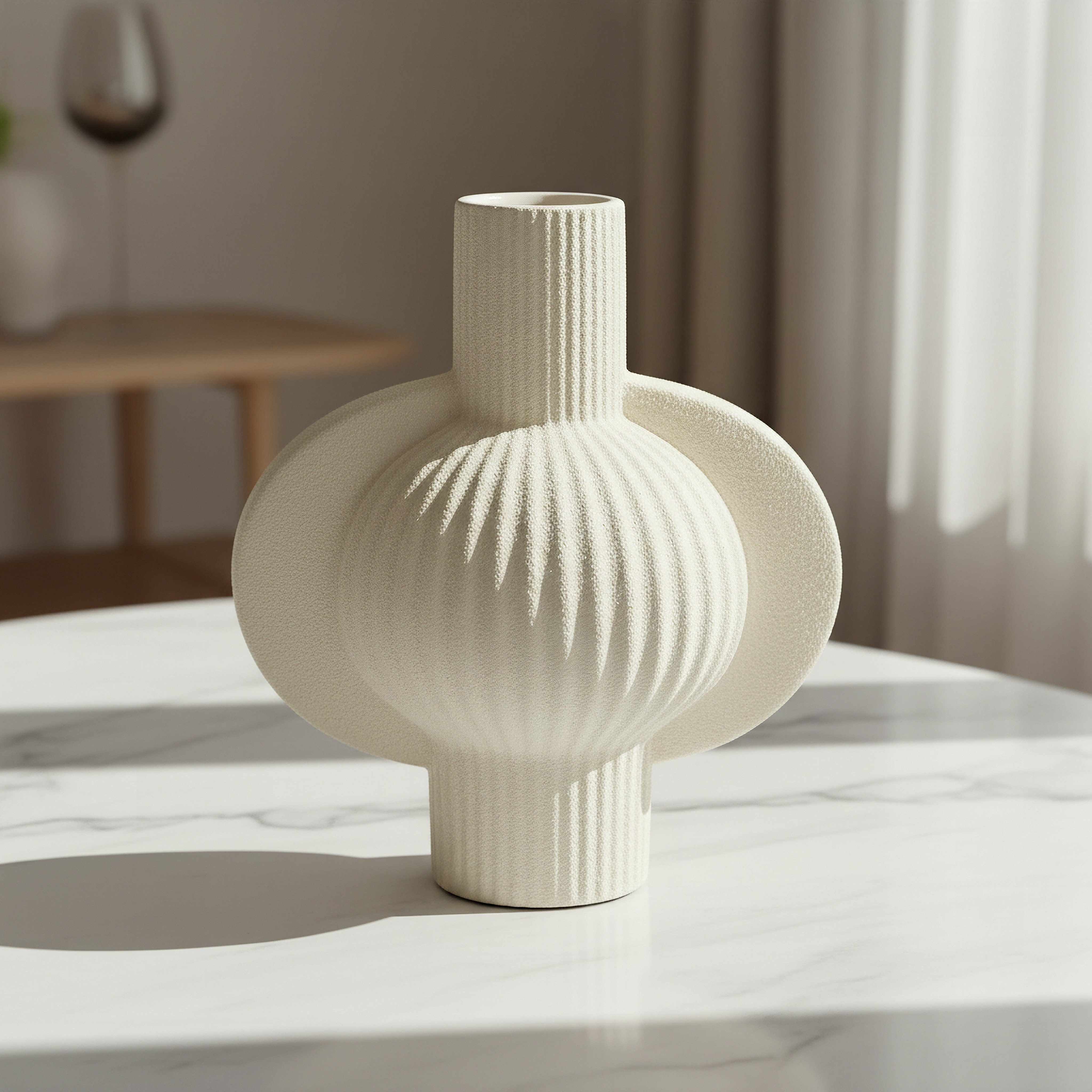 Alora Decorative Vase - 20x14x23 cm-hbxbedroom-decorandaccessories-vases-image-1
