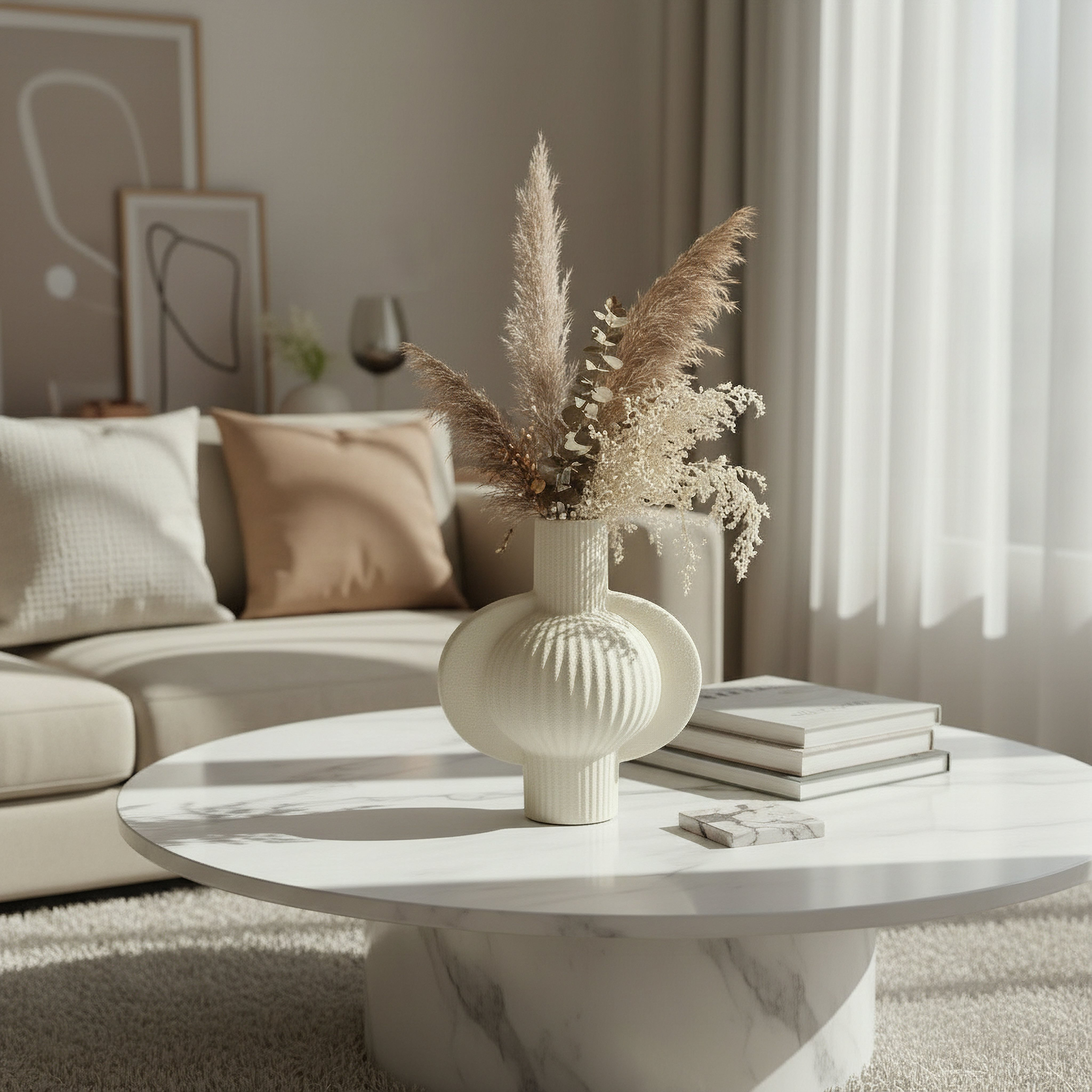 Alora Decorative Vase - 20x14x23 cm-hbxbedroom-decorandaccessories-vases-image-4