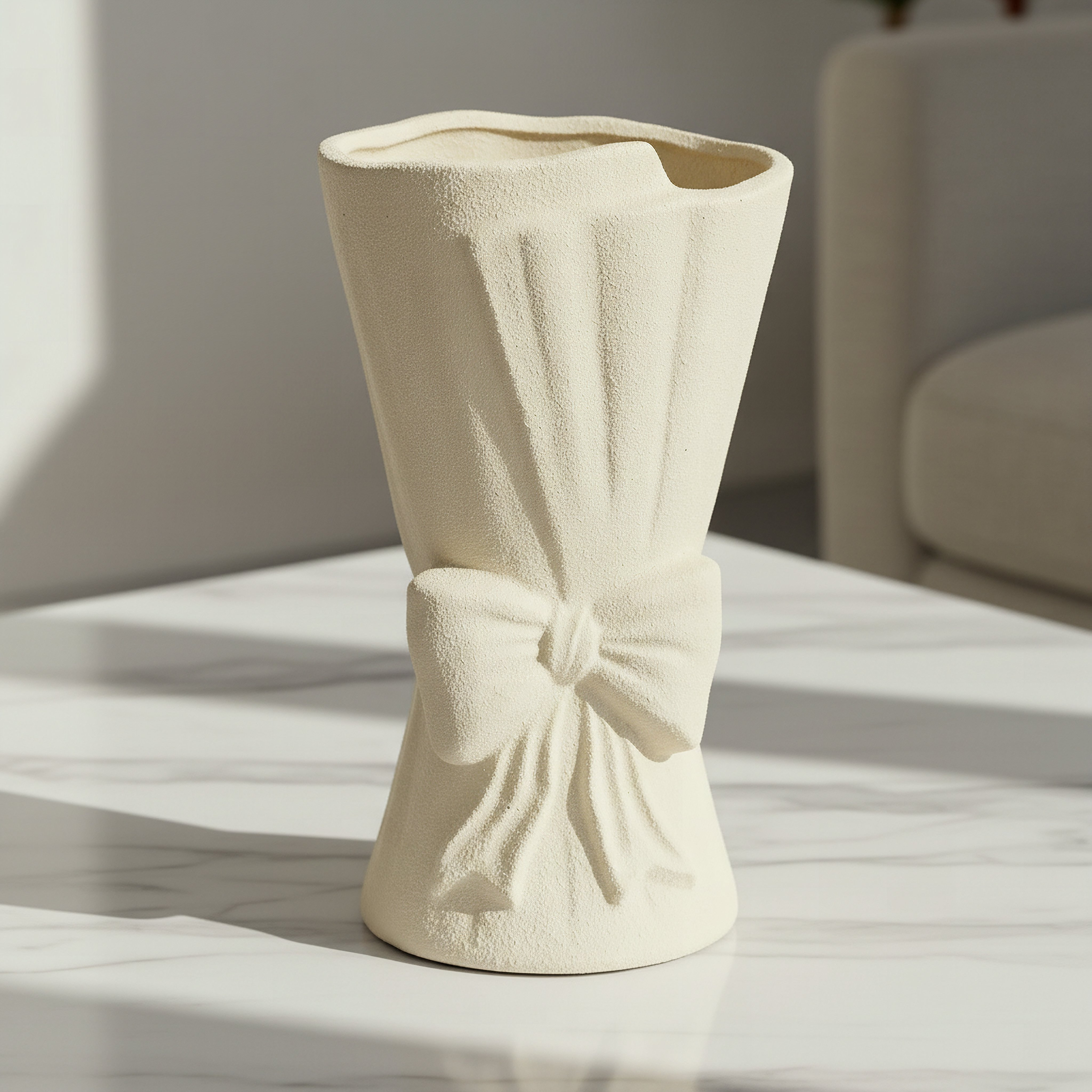 Alora Decorative Vase - 14x12.5x24.5 cm-hbxbedroom-decorandaccessories-vases-image-1