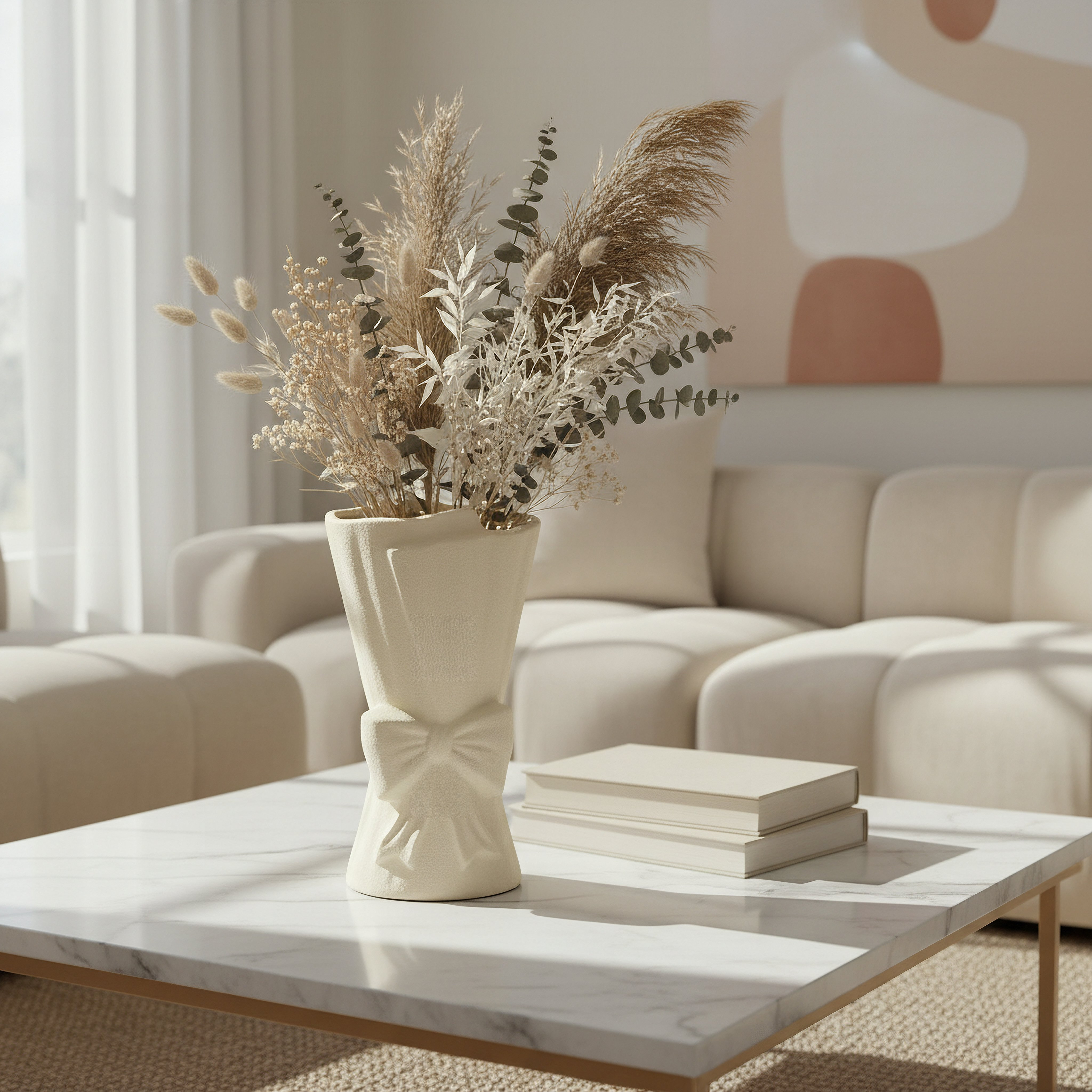 Alora Decorative Vase - 14x12.5x24.5 cm-hbxbedroom-decorandaccessories-vases-image-4