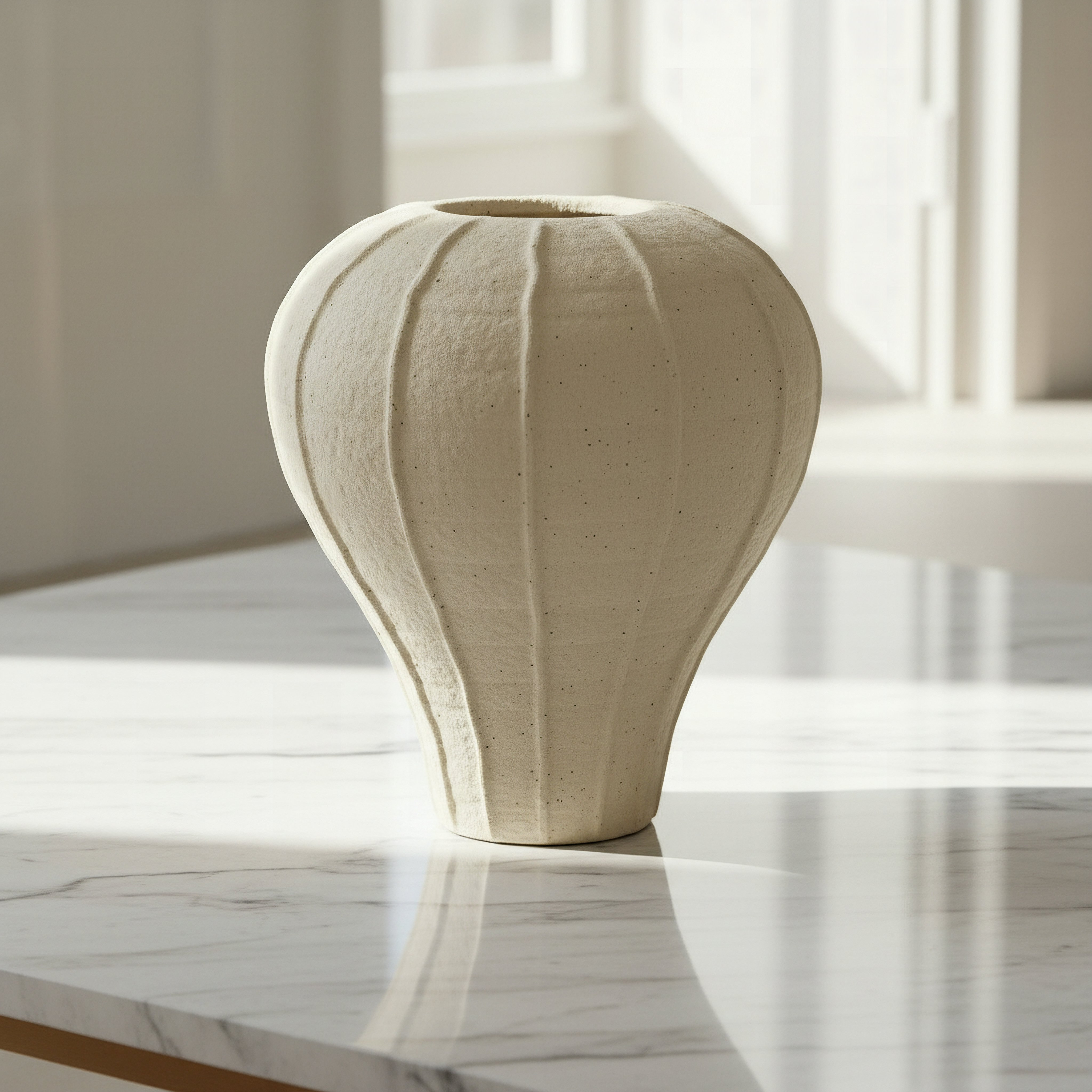 Umber Alora Decorative Vase - 24.5x24.5x28.5 cm-hbxbedroom-decorandaccessories-vases-image-1