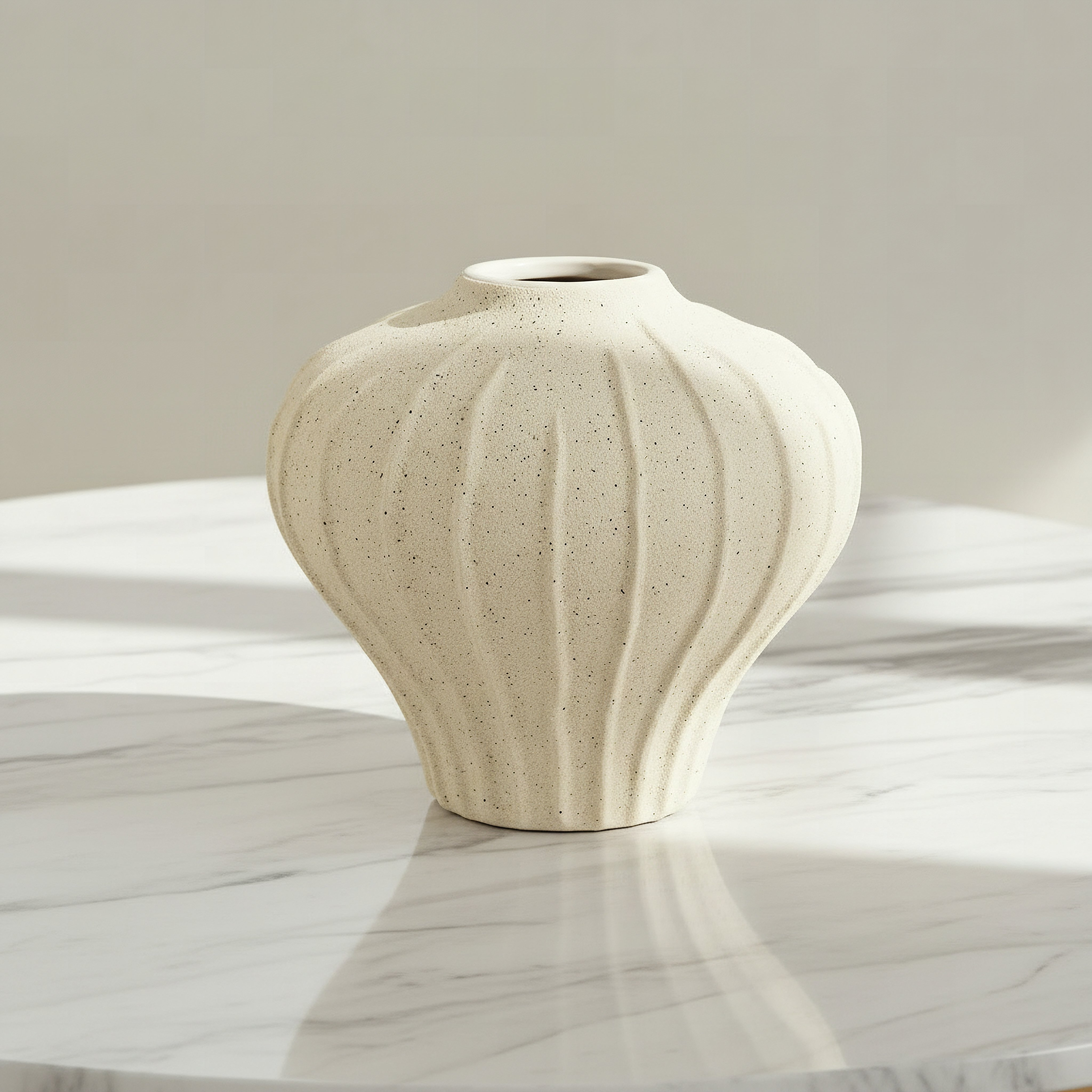 Umber Alora Decorative Vase - 20.5x20.5x19.5 cm-hbxbedroom-decorandaccessories-vases-image-1