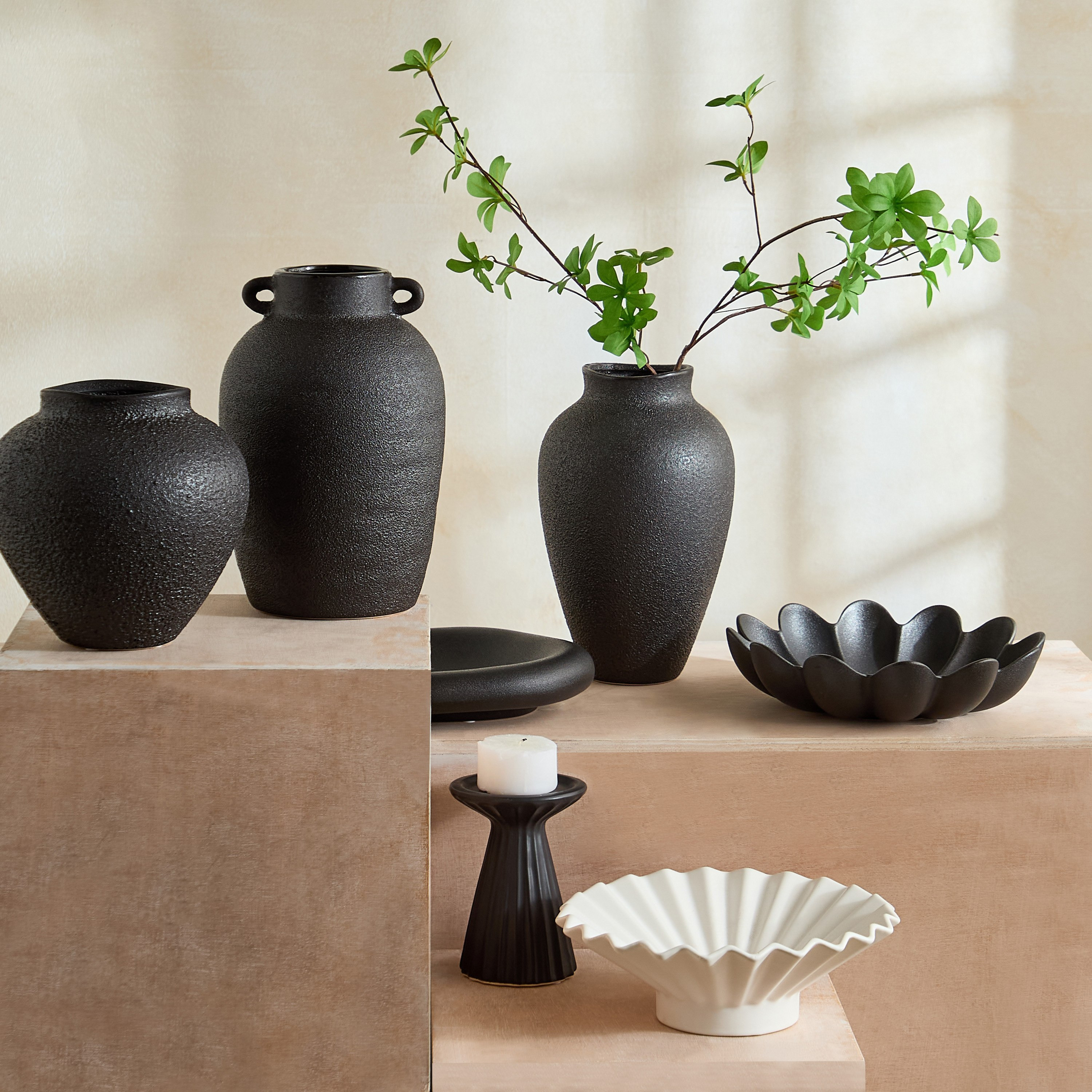 مزهرية ديكور مونوكروم من ألورا - 6.5x16.5x25 سم-hbxbedroom-decorandaccessories-vases-image-8