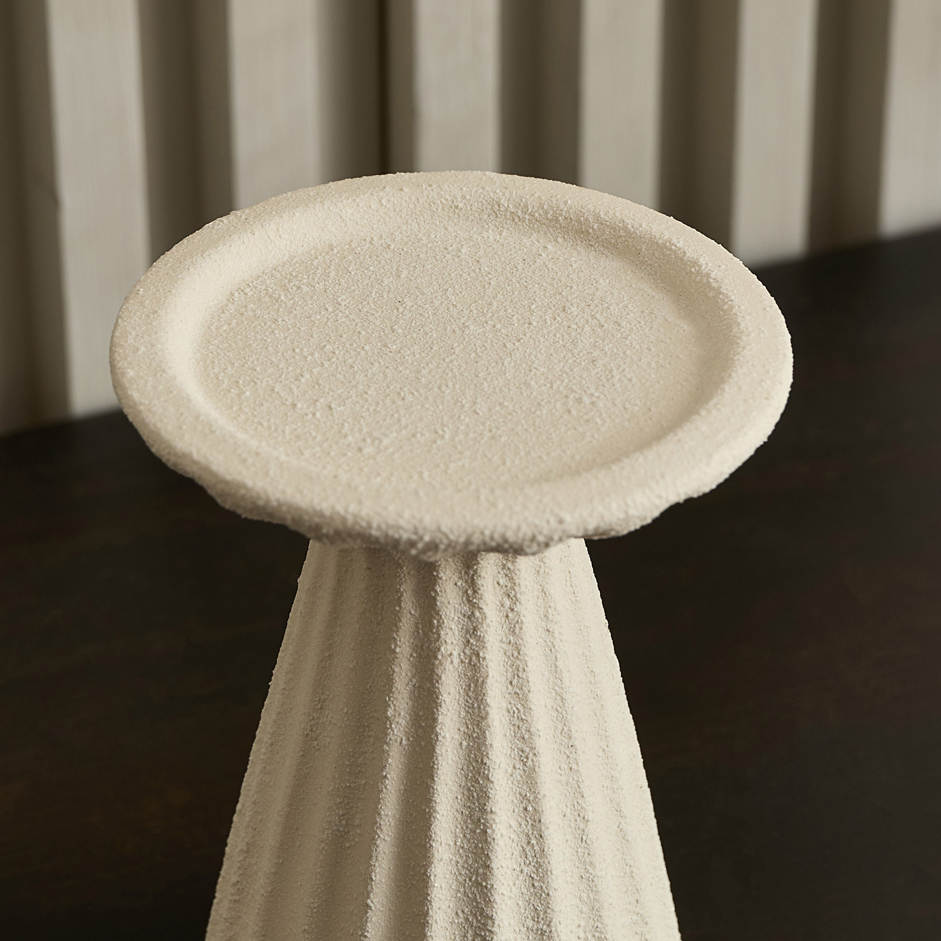 Umber Alora Decorative Pillar Candleholder - 10x10x14.5 cm-hbxlivingroom-decorandaccessories-candleholders-image-8