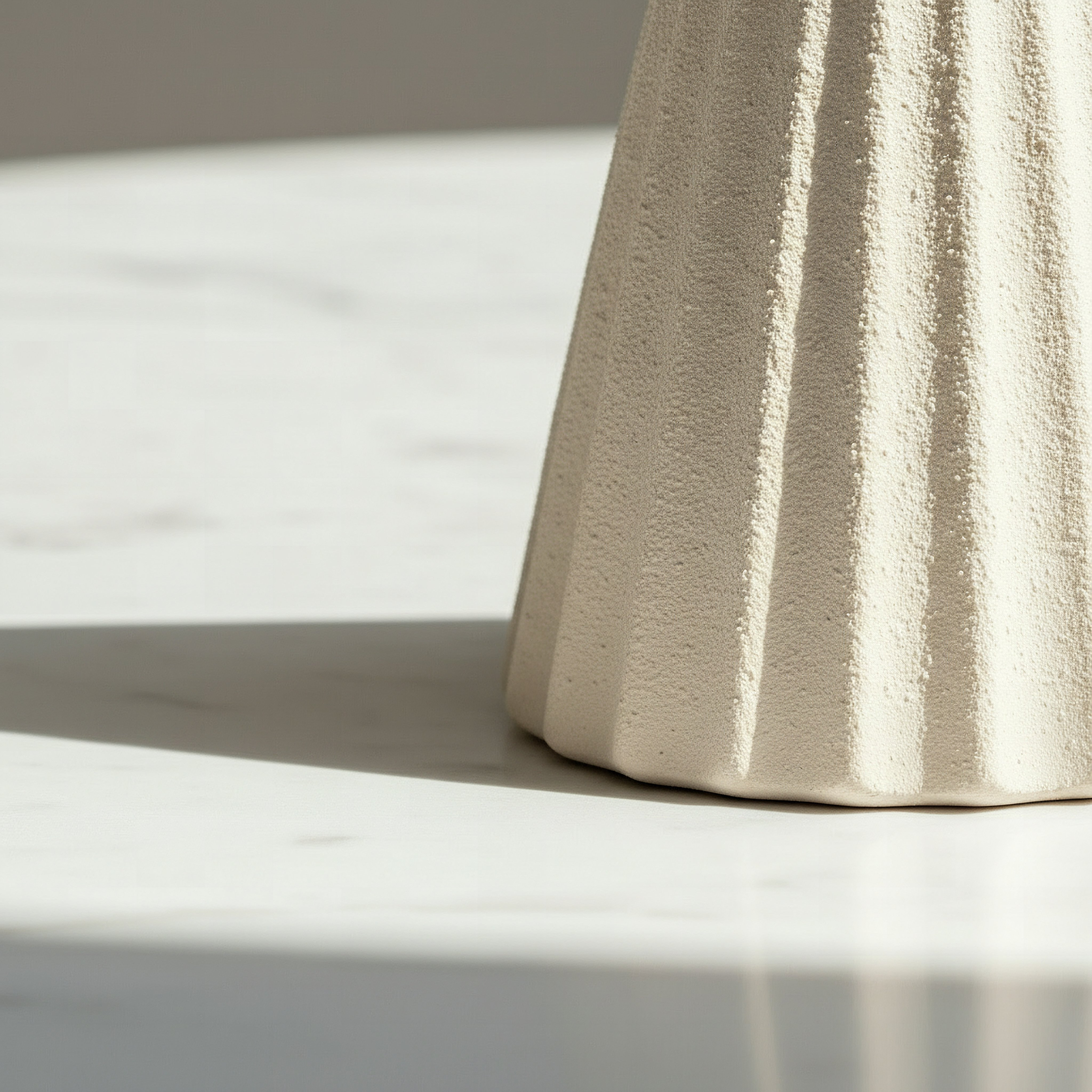 Umber Alora Decorative Pillar Candleholder - 10x10x14.5 cm-hbxlivingroom-decorandaccessories-candleholders-image-4