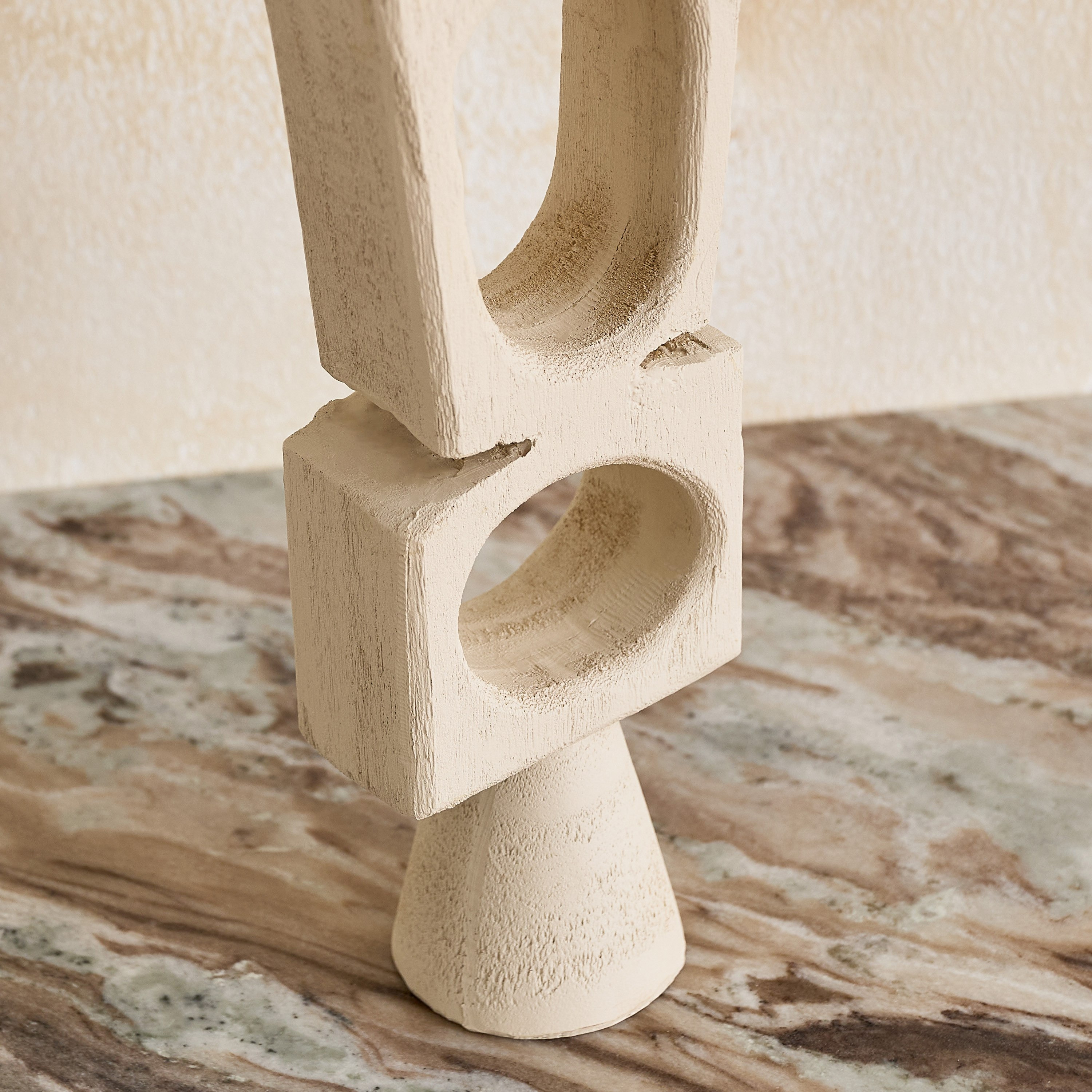 حامل شموع رفيعة راتنج ديكور من فريسكو فيلا - 9.8x6.7x33 سم-hbxlivingroom-decorandaccessories-candleholders-image-9
