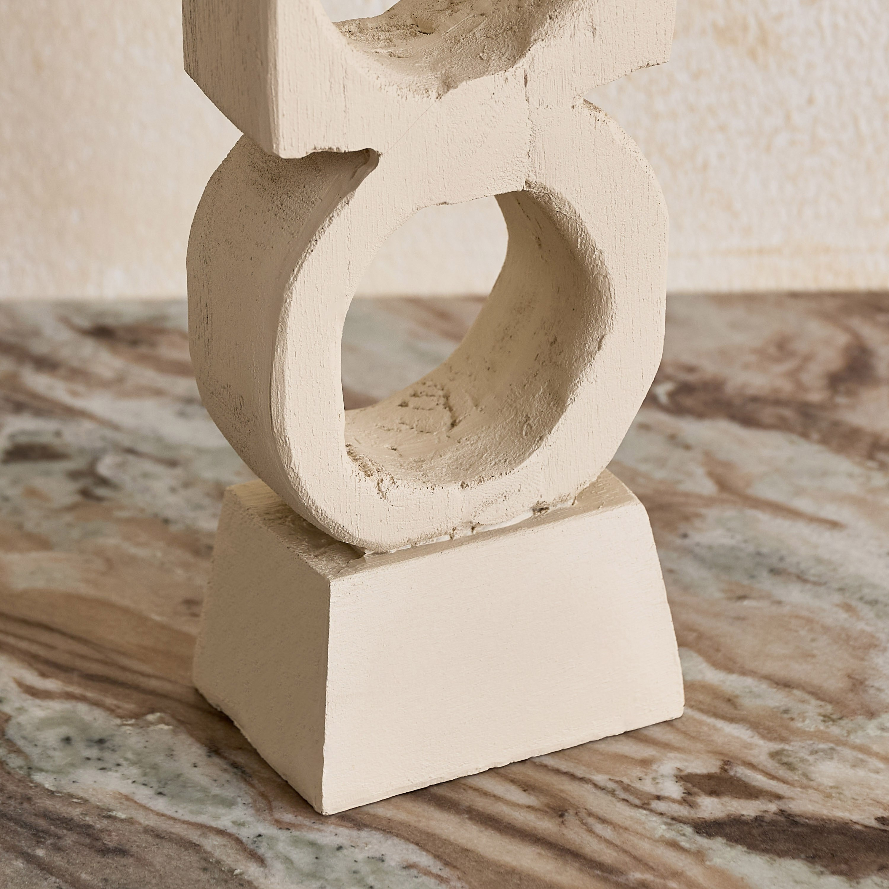 حامل شموع رفيعة راتنج ديكور من فريسكو فيلا - 10x6.5x31.7 سم-hbxlivingroom-decorandaccessories-candleholders-image-9