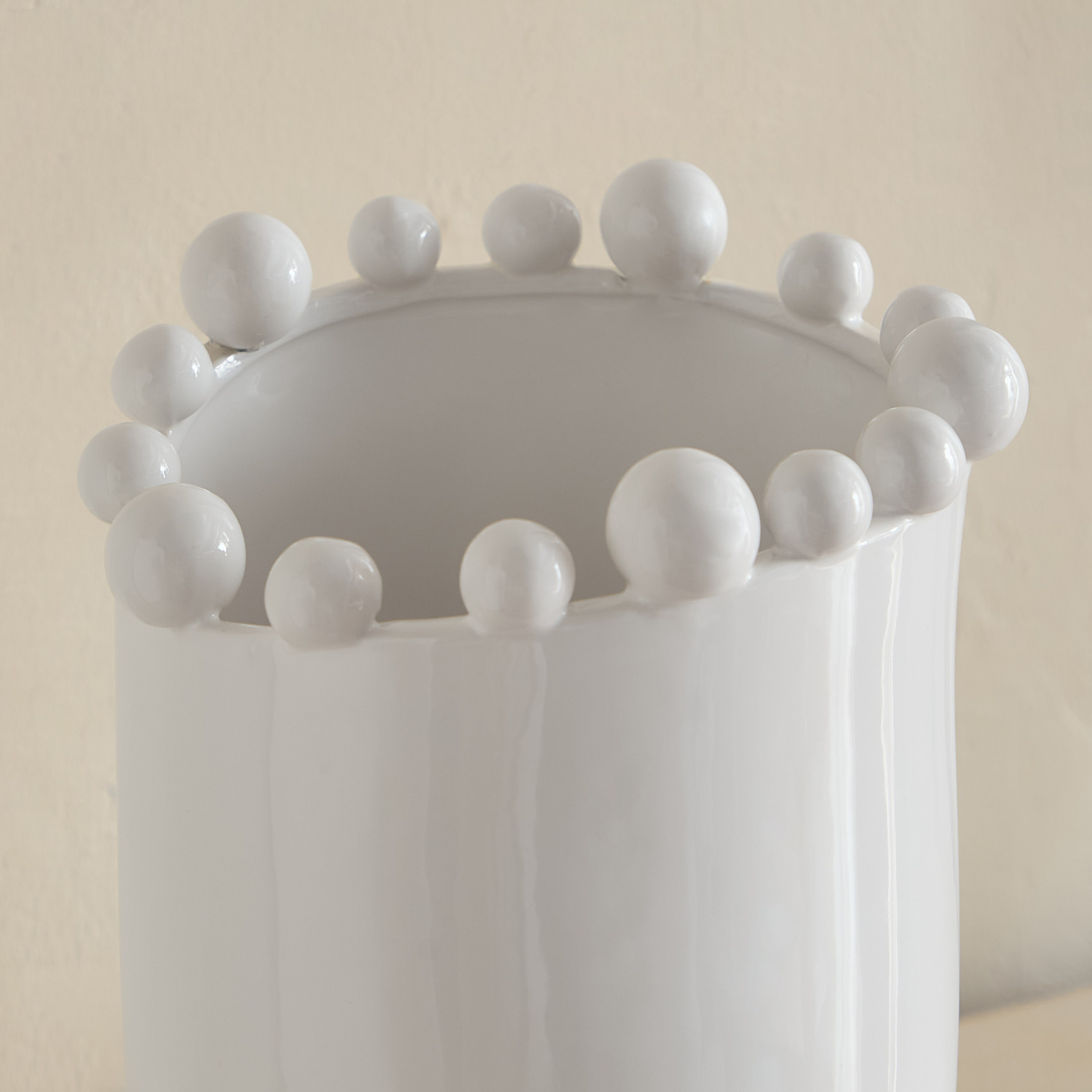 Fresco Vila Decorative Ceramic Vase - 18.5x15.5x26.5 cm-hbxbedroom-decorandaccessories-vases-image-6