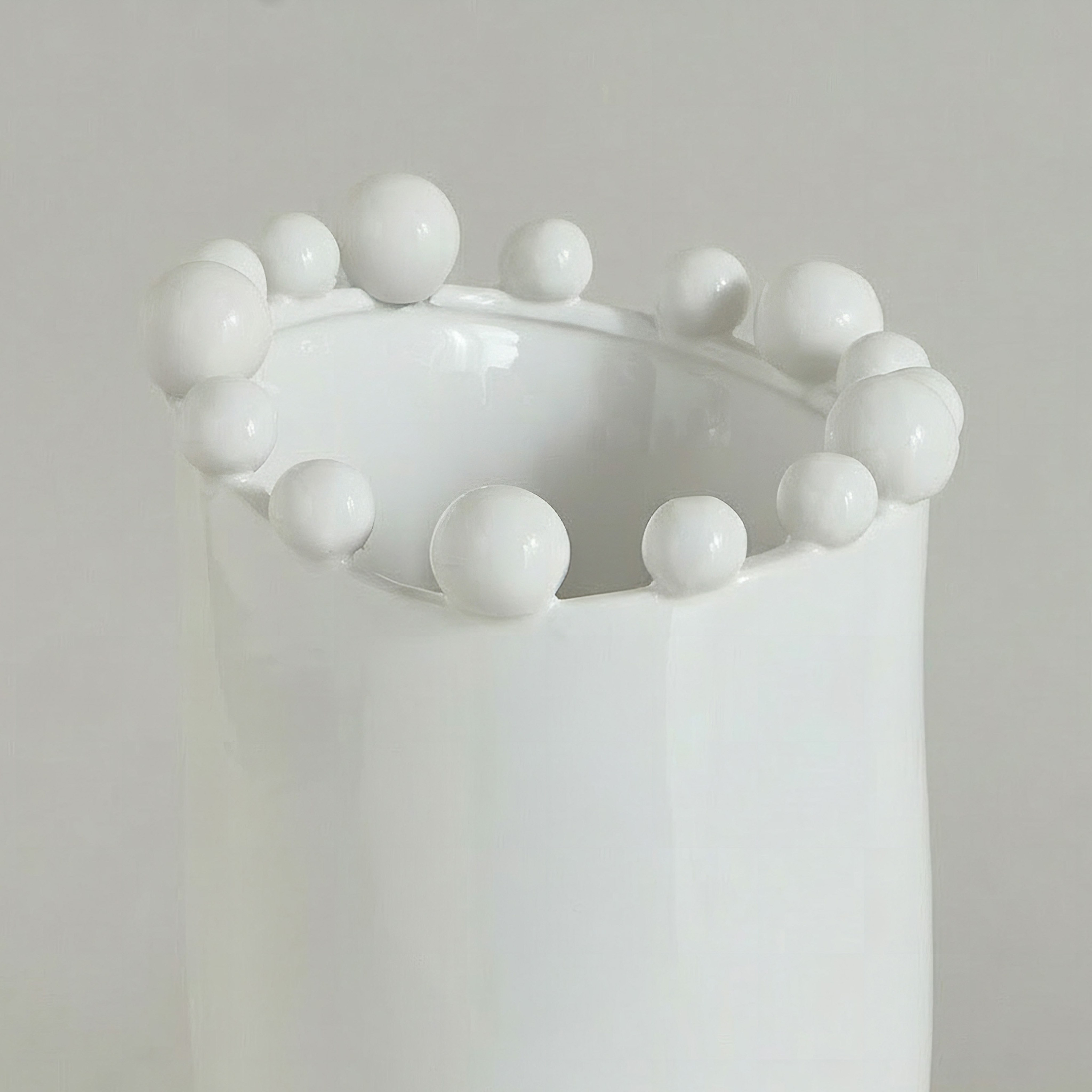 Fresco Vila Decorative Ceramic Vase - 18.5x15.5x26.5 cm-hbxbedroom-decorandaccessories-vases-image-2