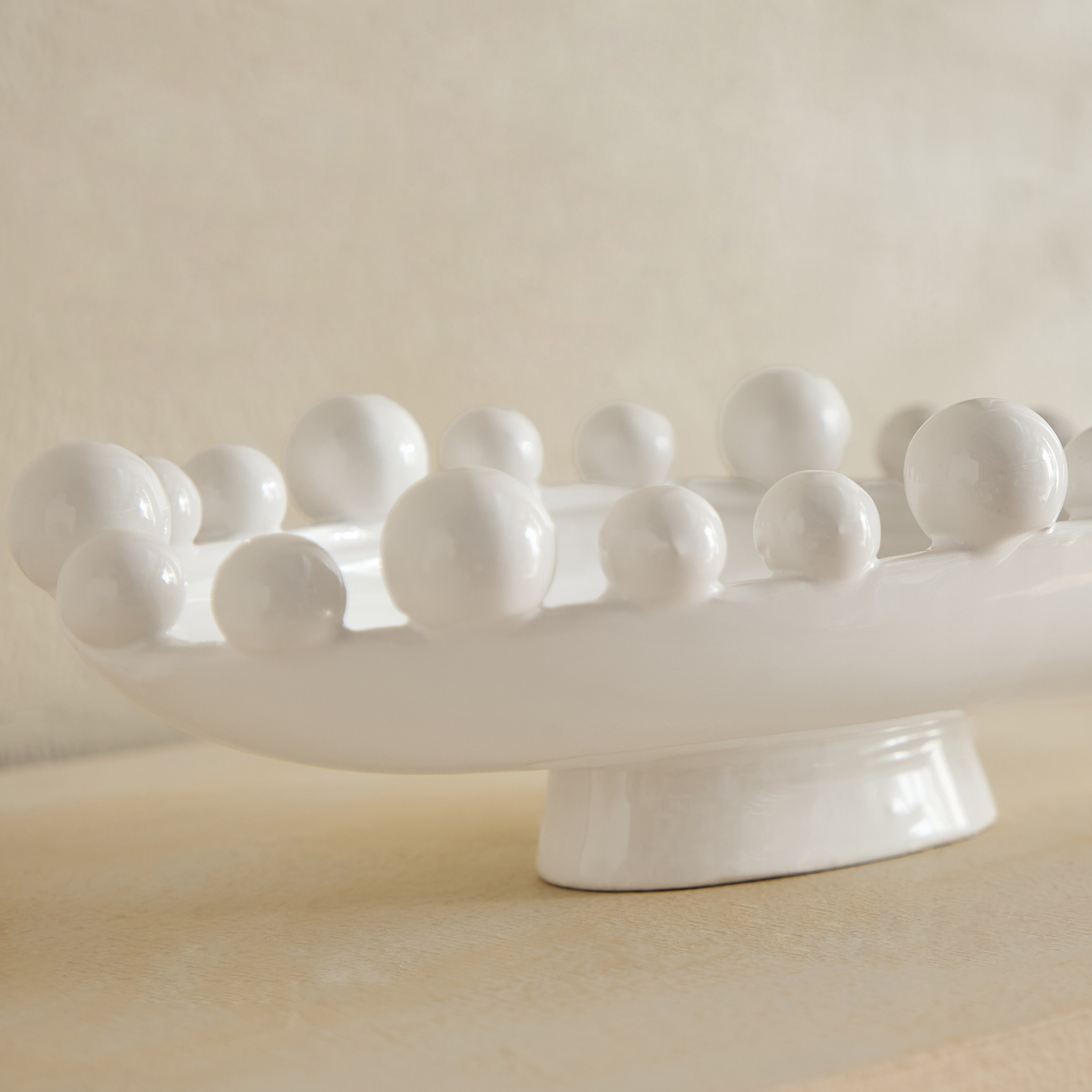 Fresco Vila Decorative Ceramic Tray - 28.5x16.2x8.8 cm-hbxhomeware-hbxdecorandfurnishings-image-7