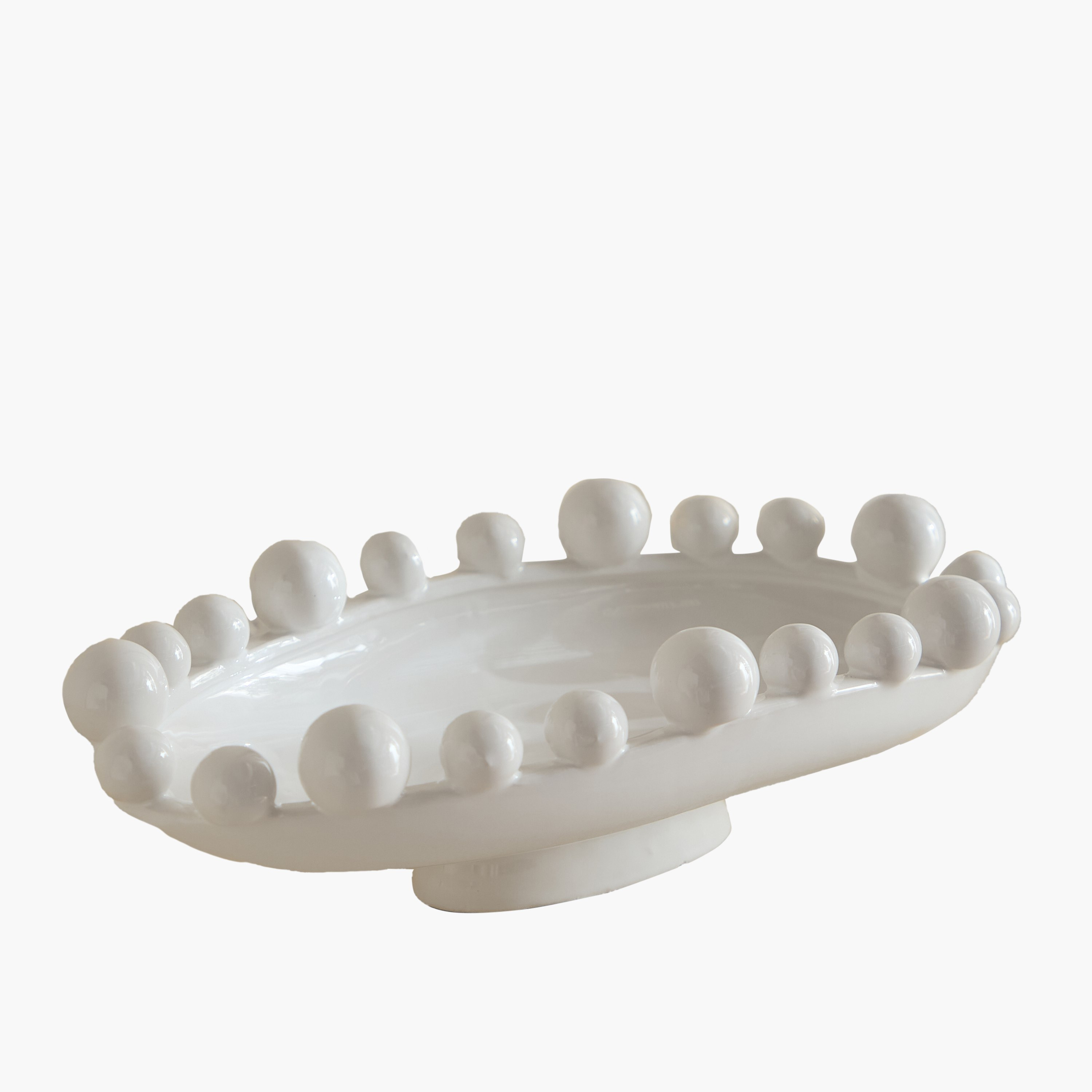 Fresco Vila Decorative Ceramic Tray - 28.5x16.2x8.8 cm-hbxhomeware-hbxdecorandfurnishings-image-9
