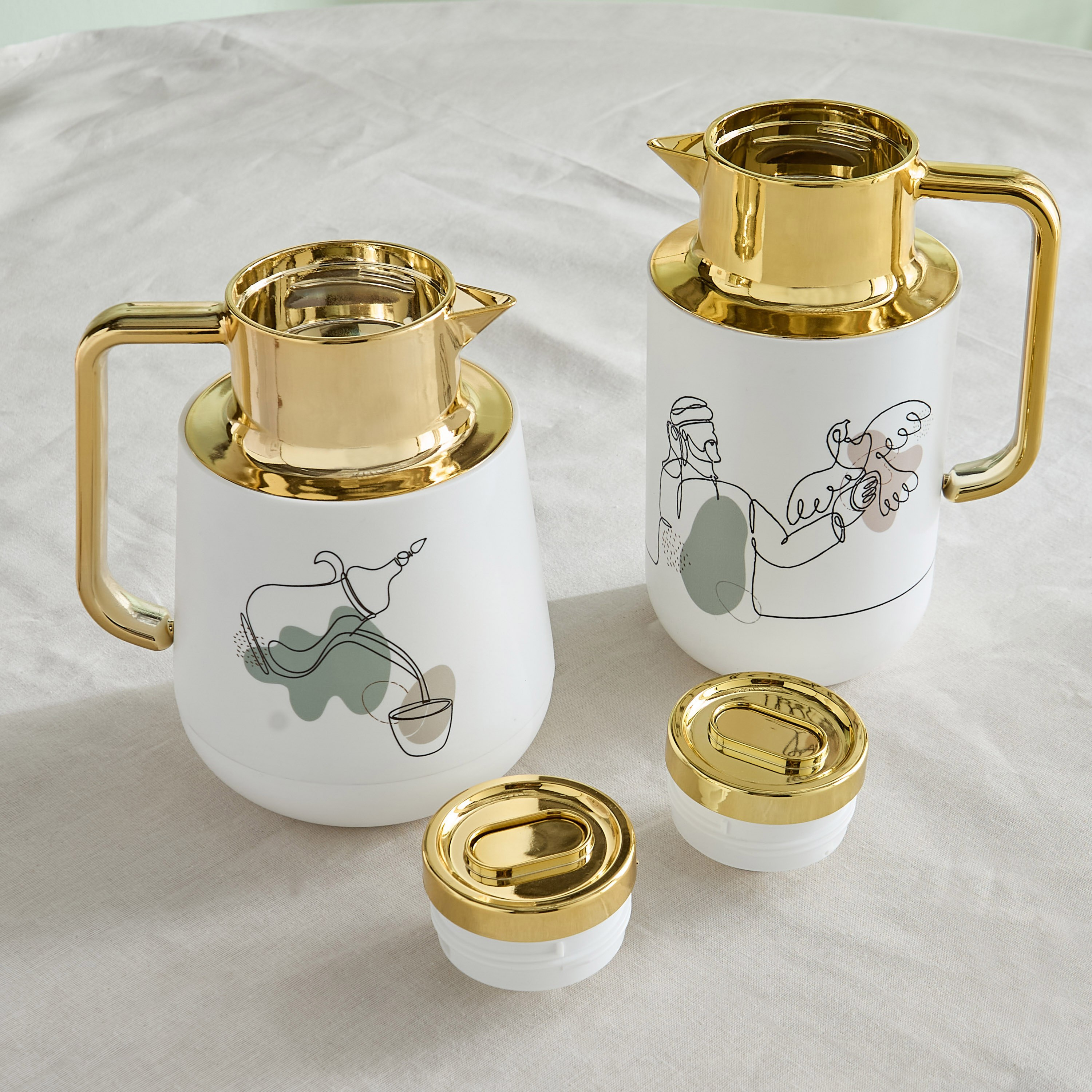 طقم ترامس عدد 2 من أرابيا - 1 لتر-hbxhomeware-hbxkitchen-image-2