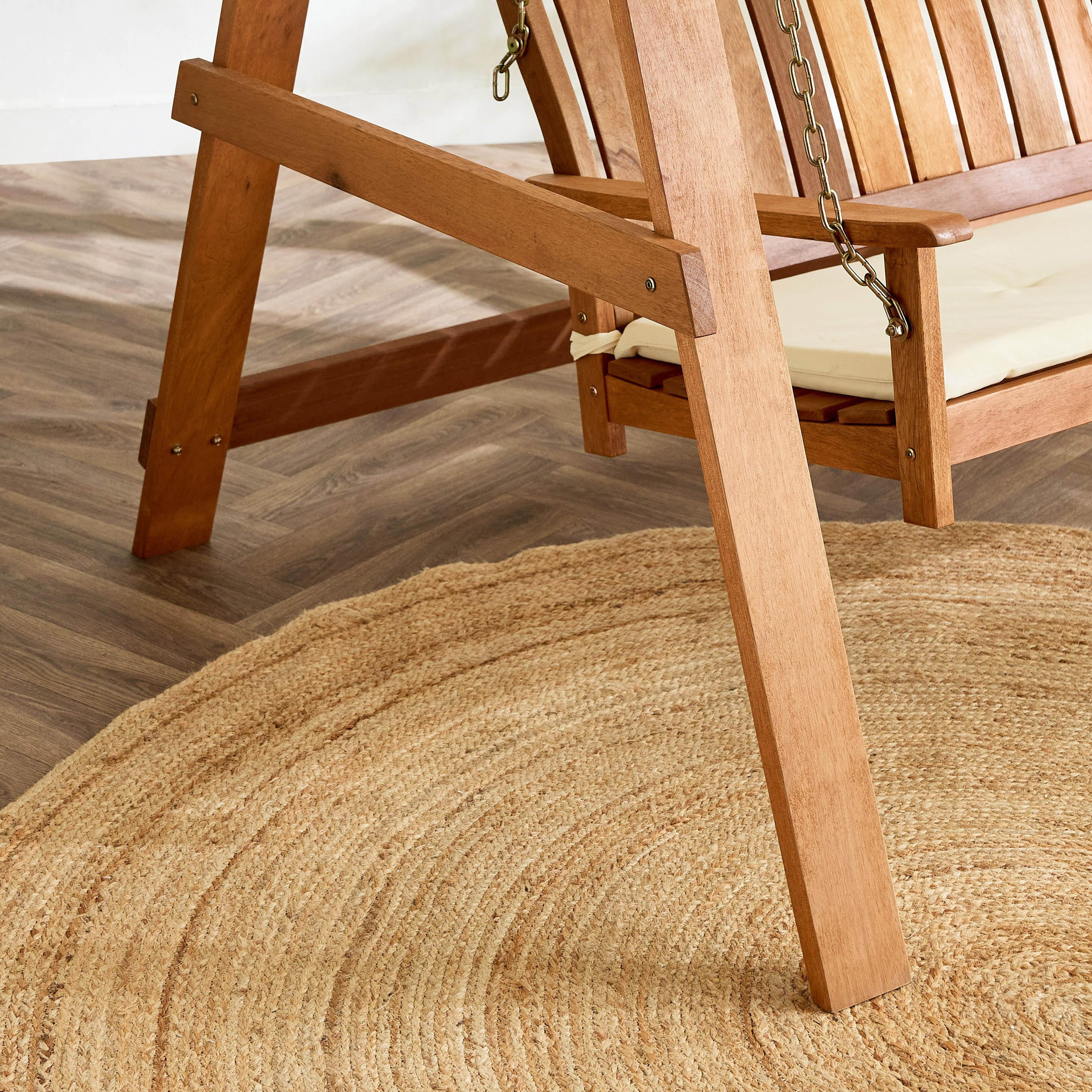 Movo Vera Bahama 3-Seater Solid Wood Swing with Cushion-hbxfurniture-outdoor-swingsandchairs-image-8