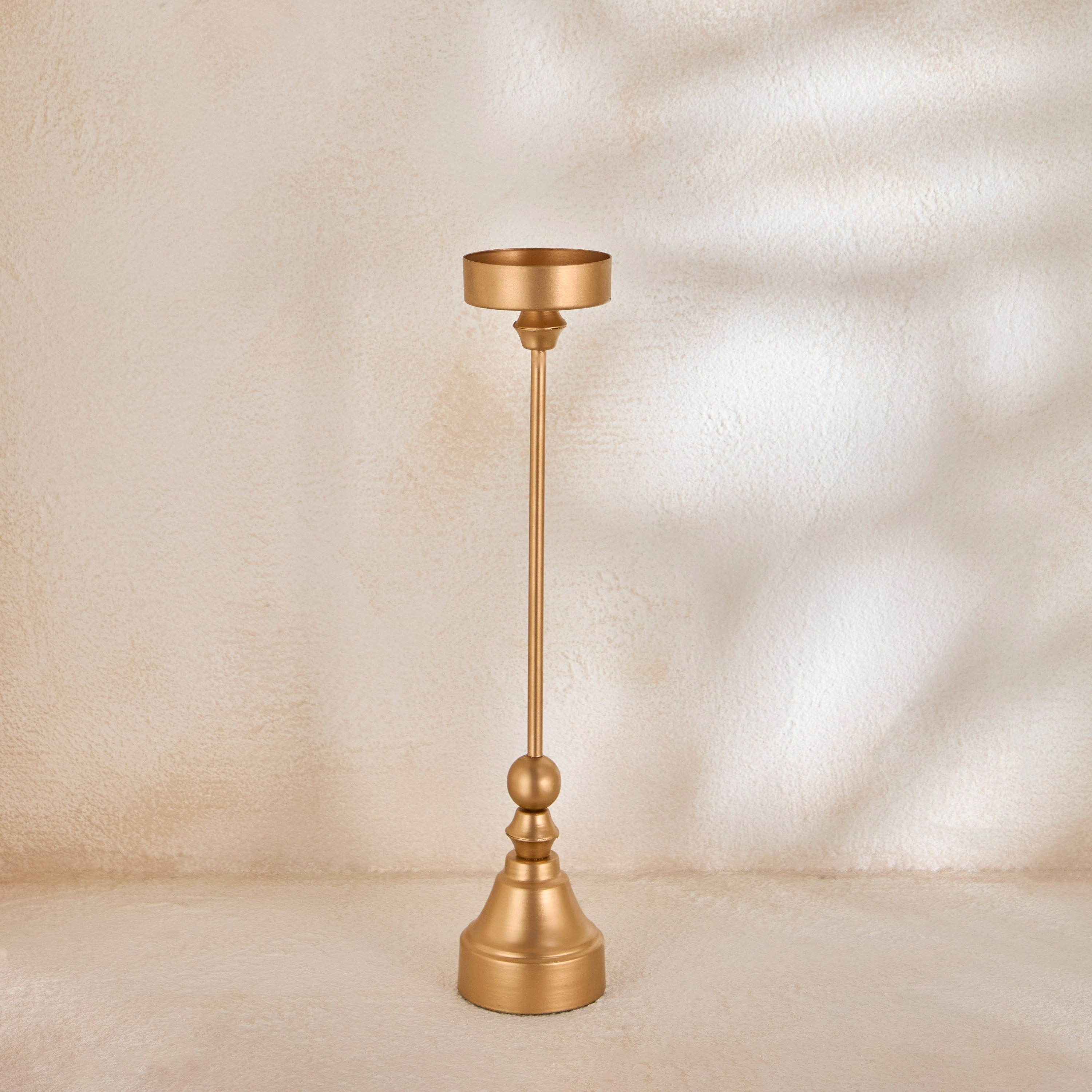 Celestial Layali Noor Decorative Pillar Candleholder - 8x8x38 cm-hbxlivingroom-decorandaccessories-candleholders-image-2