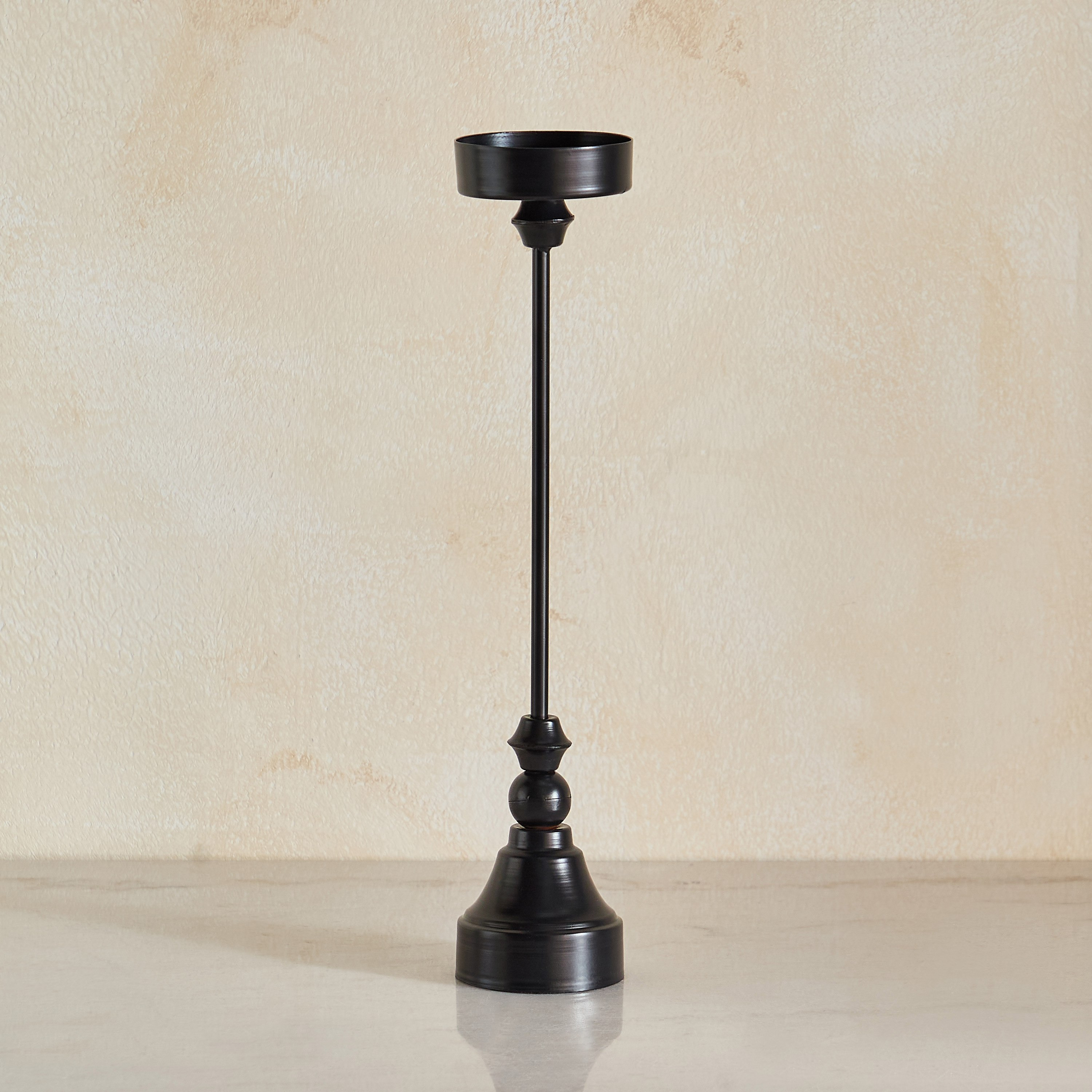 Celestial Layali Noor Decorative Pillar Candleholder - 8x8x38 cm-hbxlivingroom-decorandaccessories-candleholders-image-7
