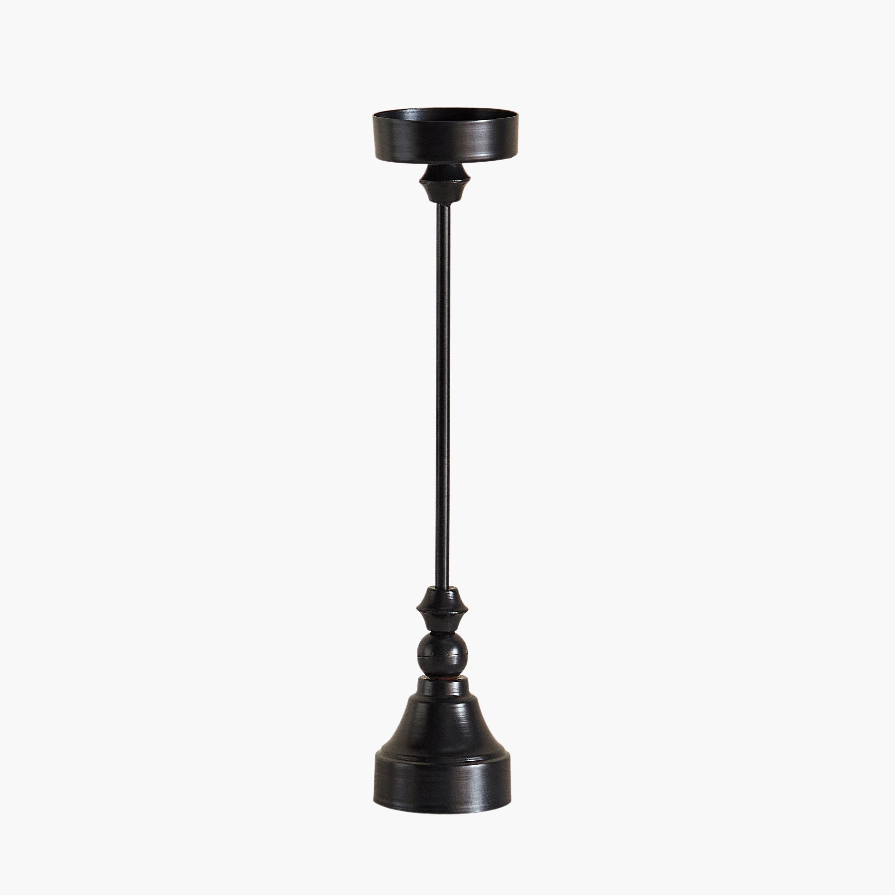 Celestial Layali Noor Decorative Pillar Candleholder - 8x8x38 cm-hbxlivingroom-decorandaccessories-candleholders-image-11