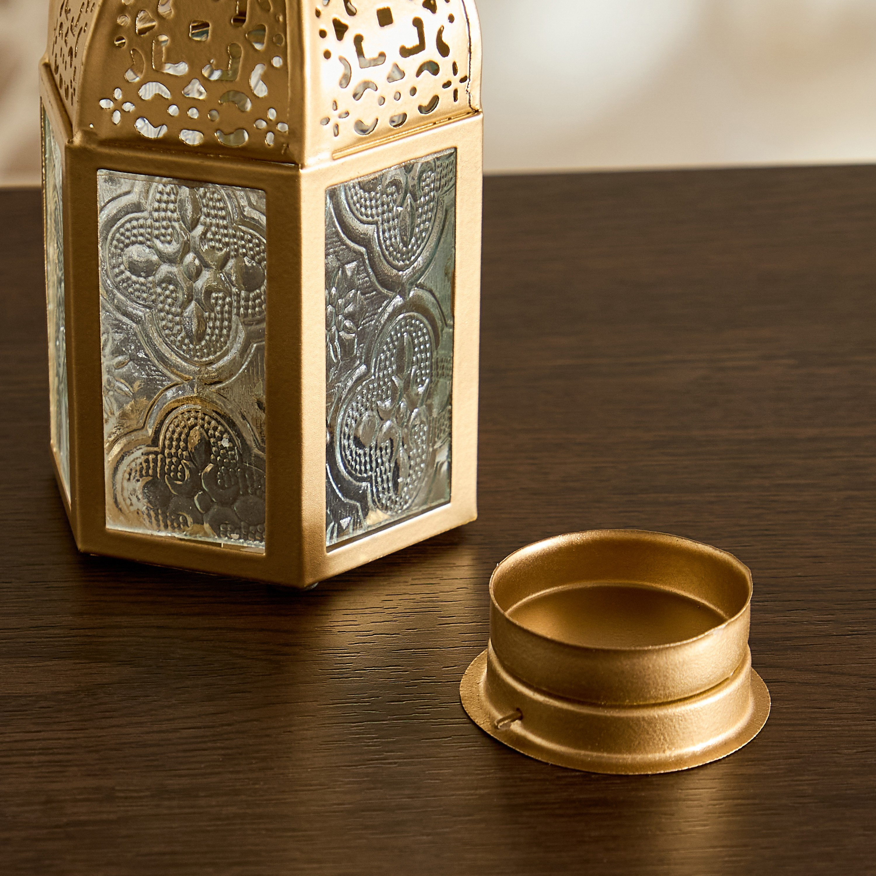 فانوس ديكور زينة من أرابيسك - 6.5×7.5×14 سم-hbxdecorandfurnishings-homeaccessories-lanterns-image-9