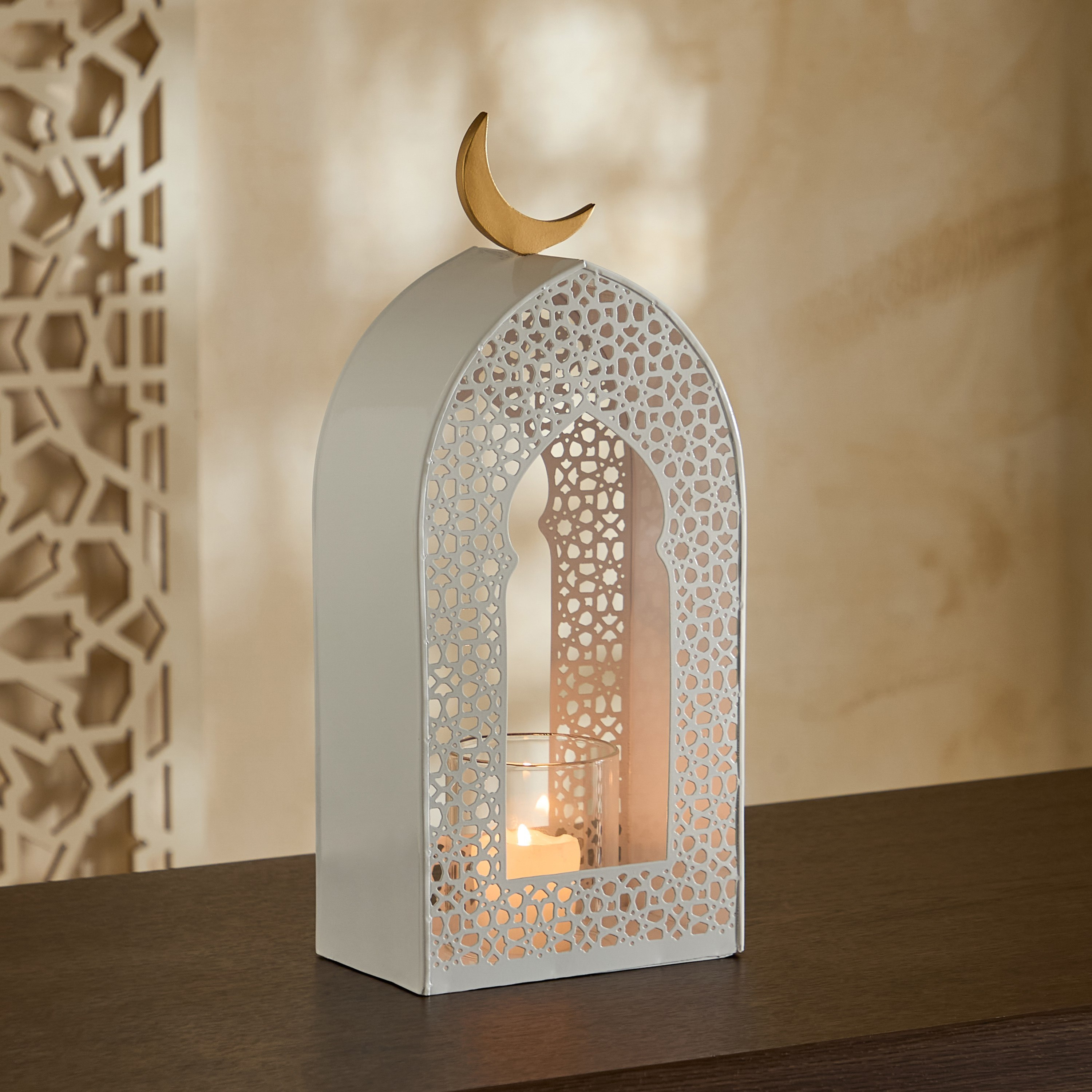 Celestial Layali Noor Decorative Lantern - 14.5x8x32 cm-hbxdecorandfurnishings-homeaccessories-lanterns-image-6