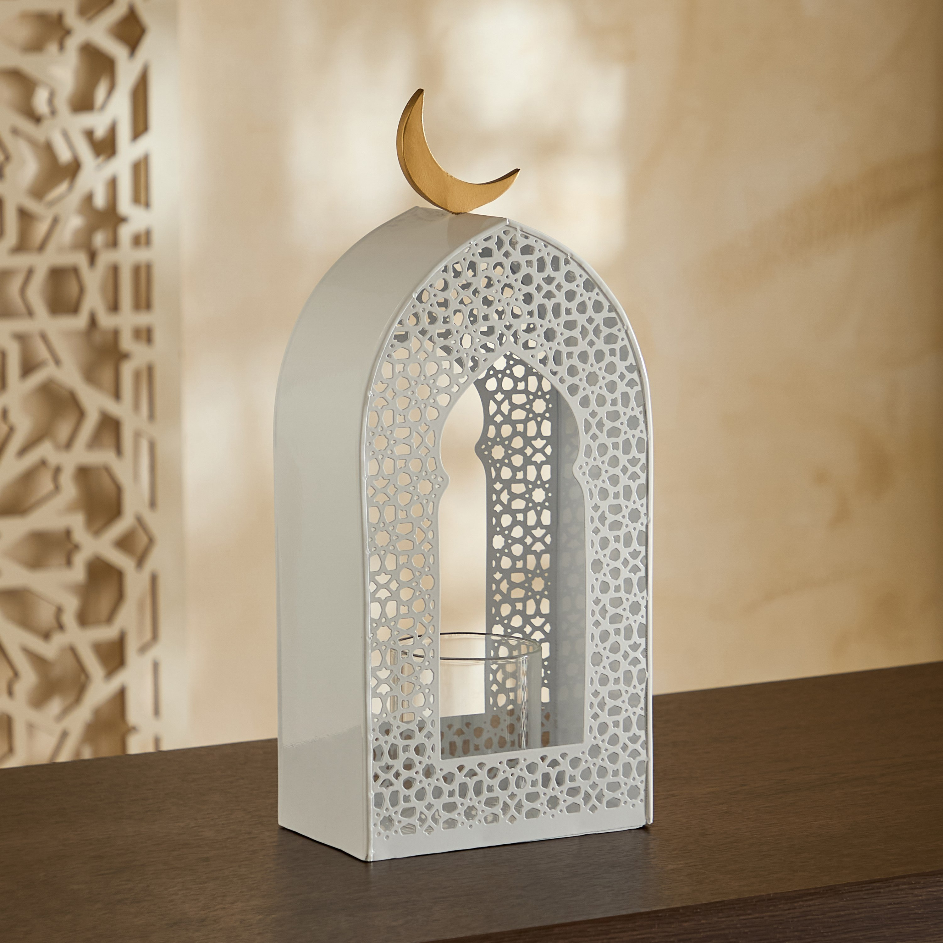 Celestial Layali Noor Decorative Lantern - 14.5x8x32 cm-hbxdecorandfurnishings-homeaccessories-lanterns-image-7