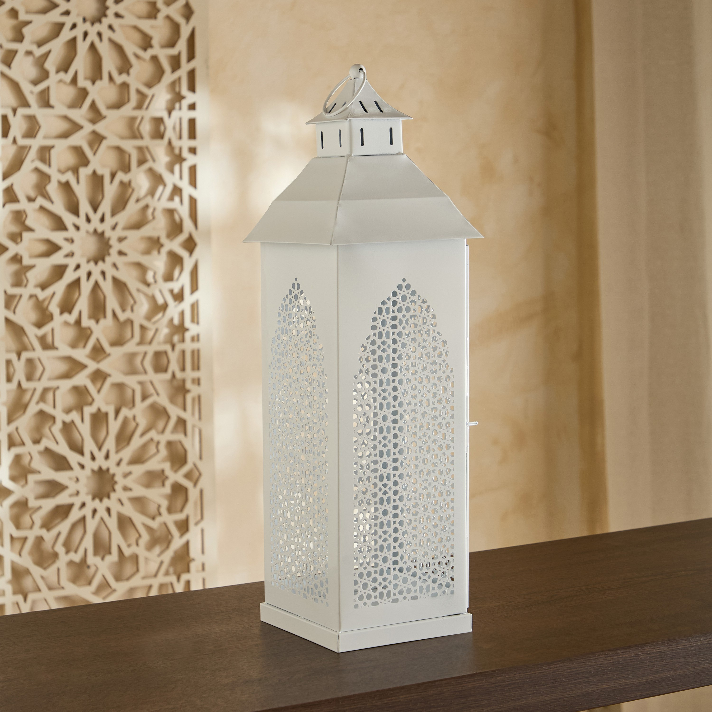 Celestial Noor Decorative Lantern - 15x15x50 cm-hbxdecorandfurnishings-homeaccessories-lanterns-image-6
