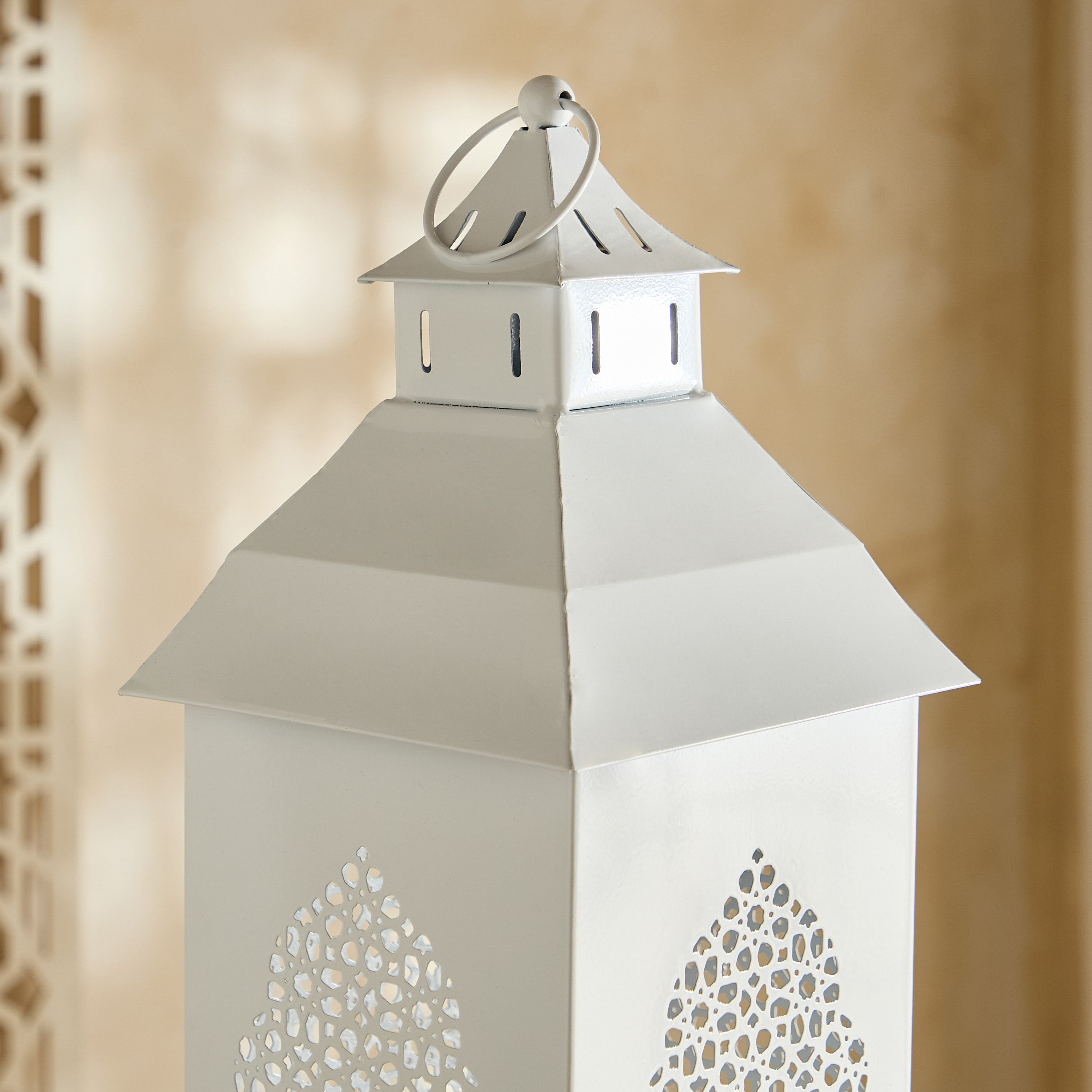 Celestial Noor Decorative Lantern - 15x15x50 cm-hbxdecorandfurnishings-homeaccessories-lanterns-image-7