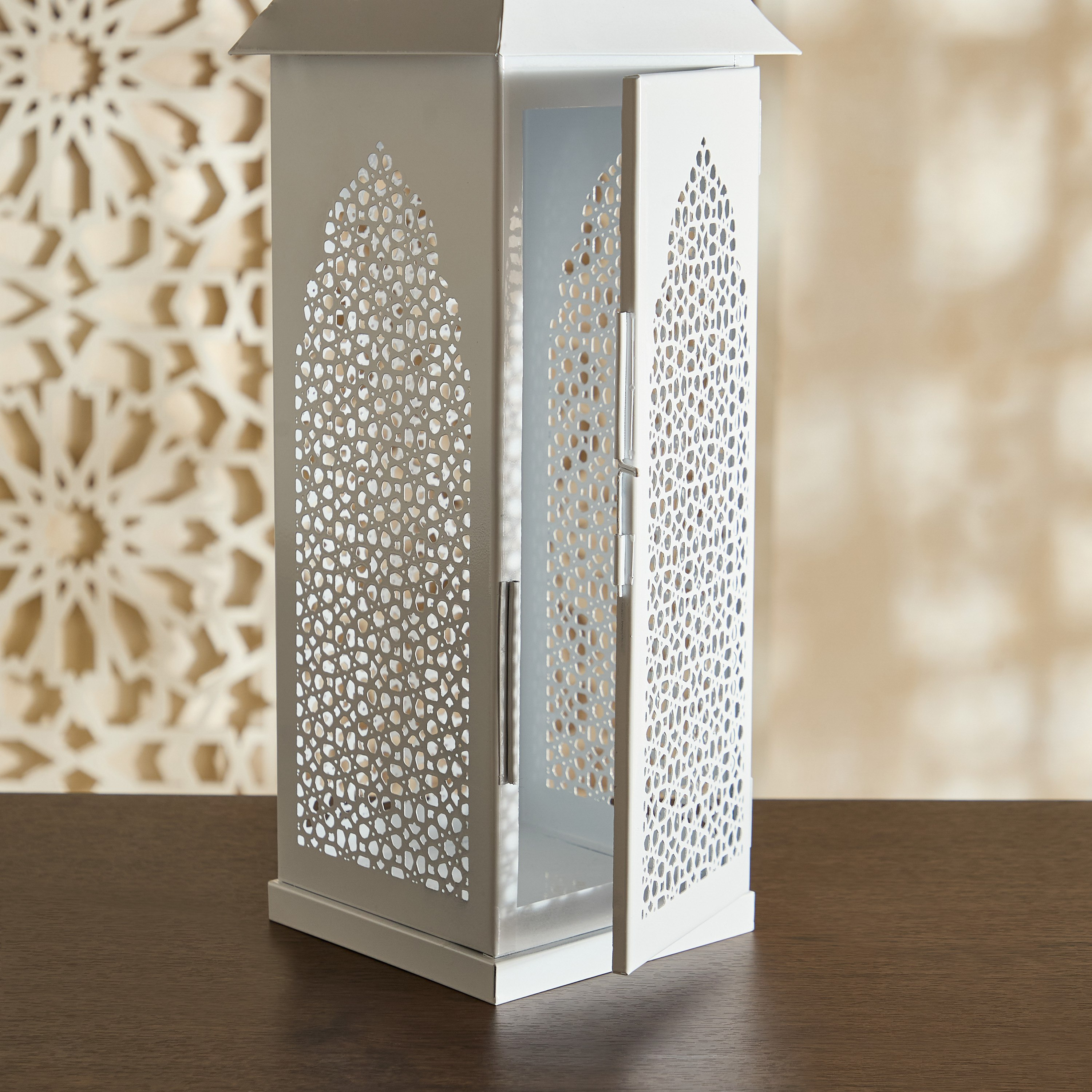 Celestial Noor Decorative Lantern - 15x15x50 cm-hbxdecorandfurnishings-homeaccessories-lanterns-image-8