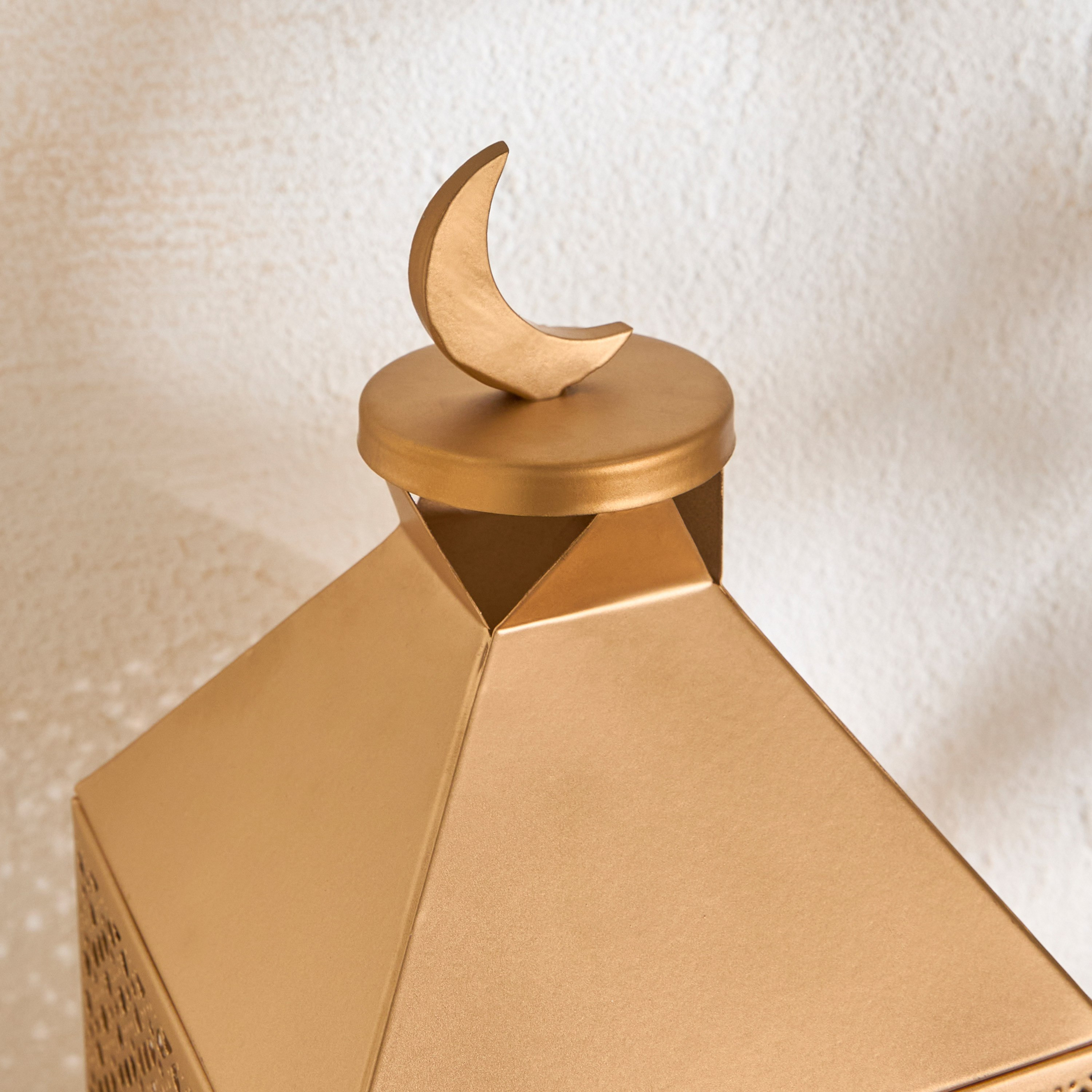 Celestial Layali Noor Decorative Lantern - 14x14x32 cm-hbxdecorandfurnishings-homeaccessories-lanterns-image-4