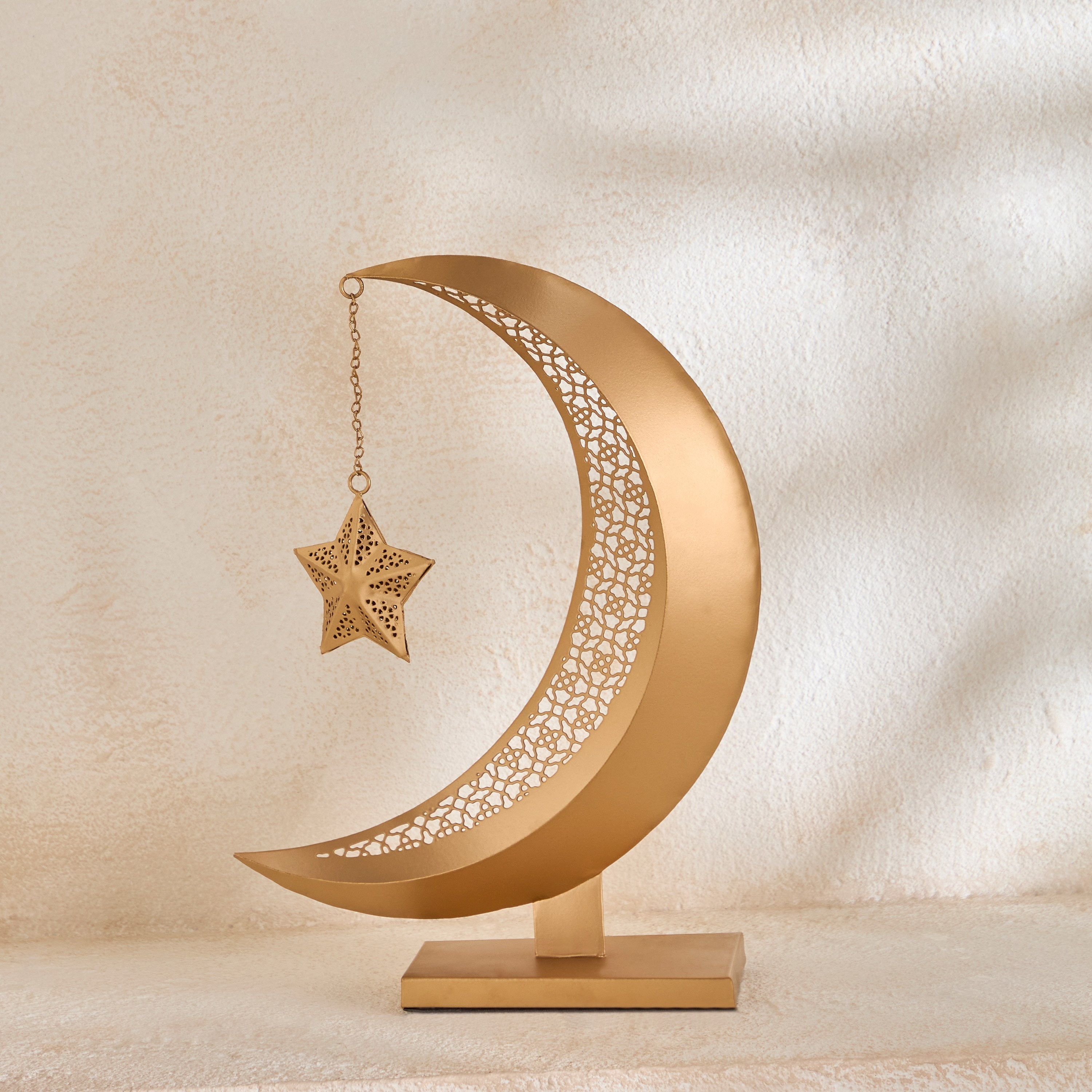 Celestial Layali Noor Decorative Moon and Star Accent - 23.5x10x32 cm-hbxhomeware-homedecor-figurinesandornaments-image-2